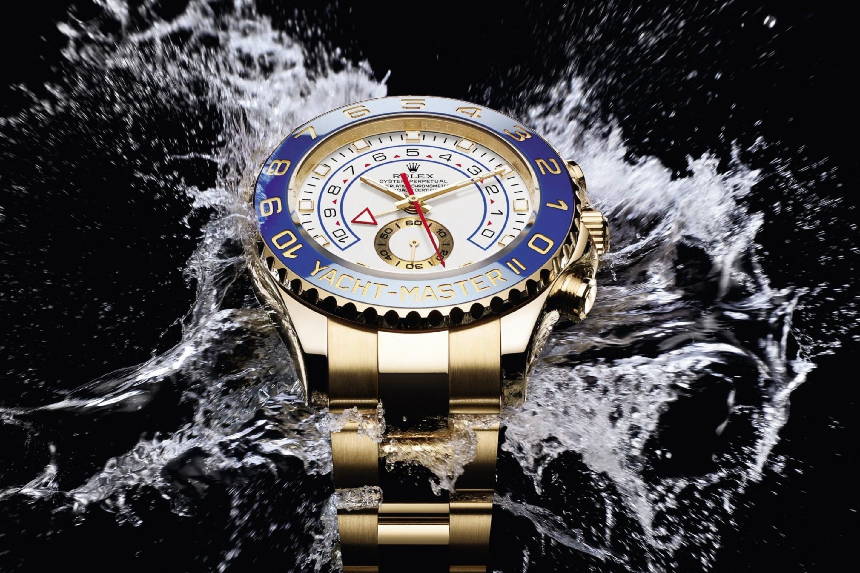 Реклама наручных часов. Швейцарские часы ролекс. Rolex Yacht Master Deep-Sea. Красивые часы.