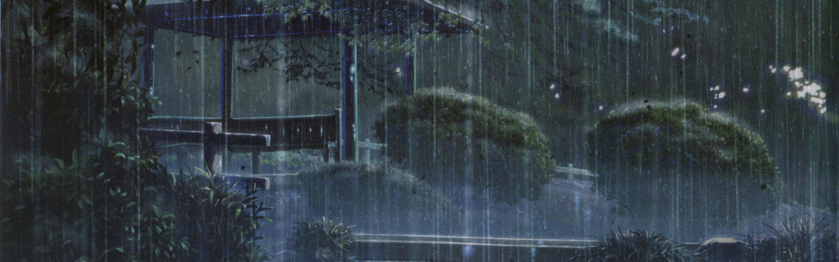 Дождь без перерыва. Сад изящных слов город дождь. Эстетика Макото Синкай.