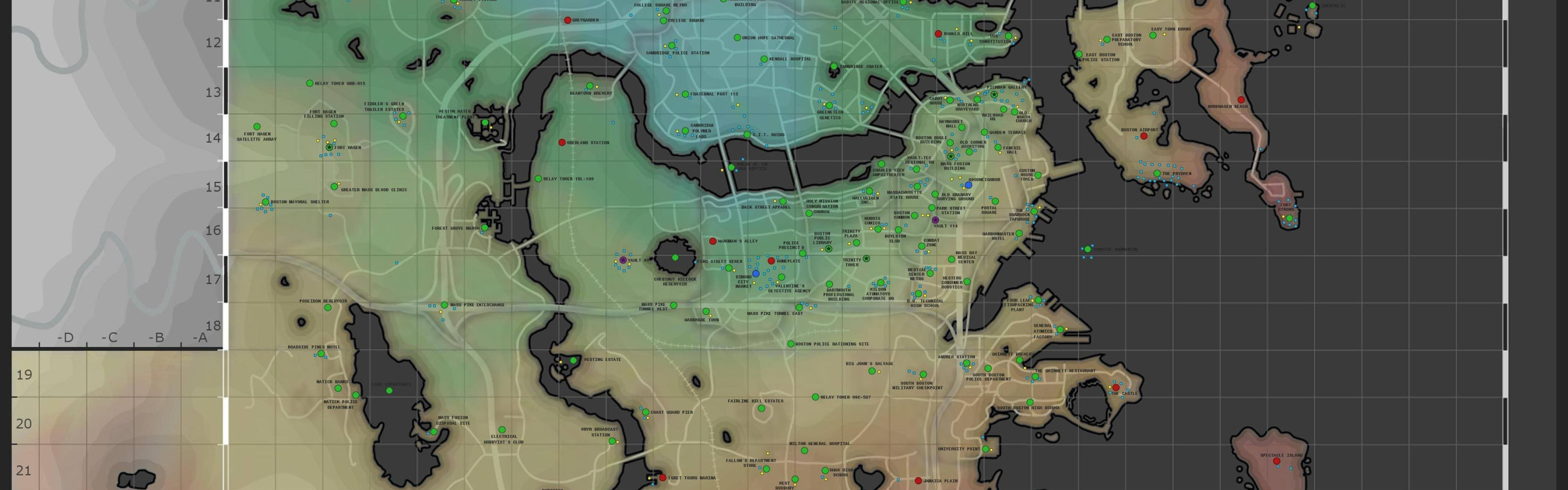вся карта fallout 4 онлайн фото 92