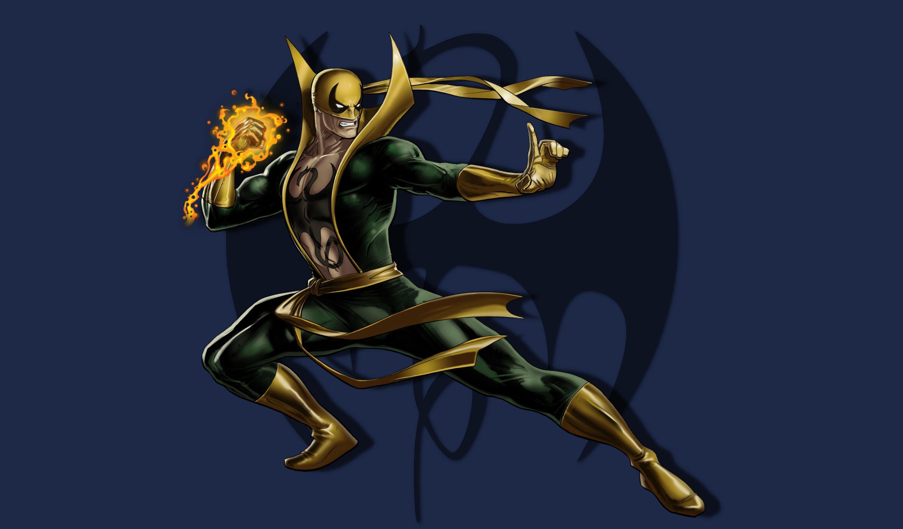 Обои комиксы, Marvel, Дэнни Рэнд, Danny Rand, Железный кулак, Iron Fist на  телефон и рабочий стол, раздел фантастика, разрешение 2900x1700 - скачать