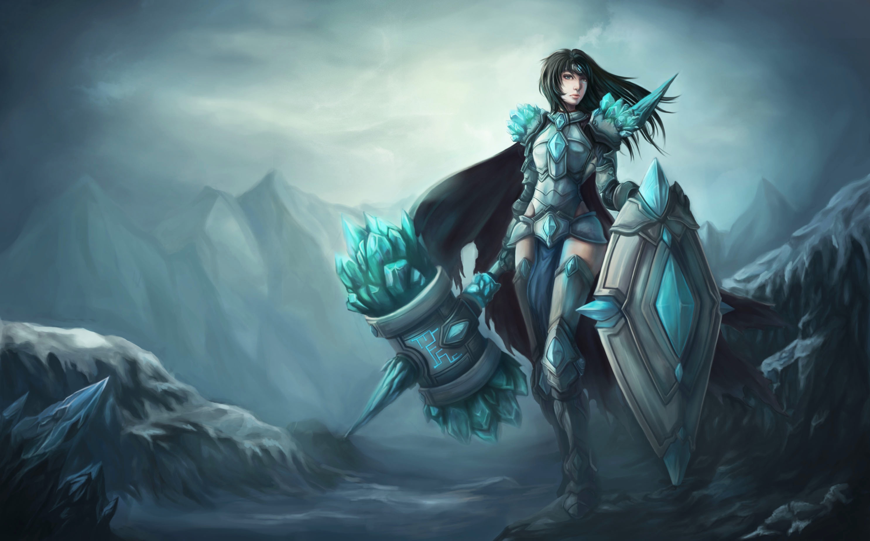 Скачать обои Female, League of Legends, LoL, support, gay lord, Тарик,  Taric, раздел игры в разрешении 2972x1847