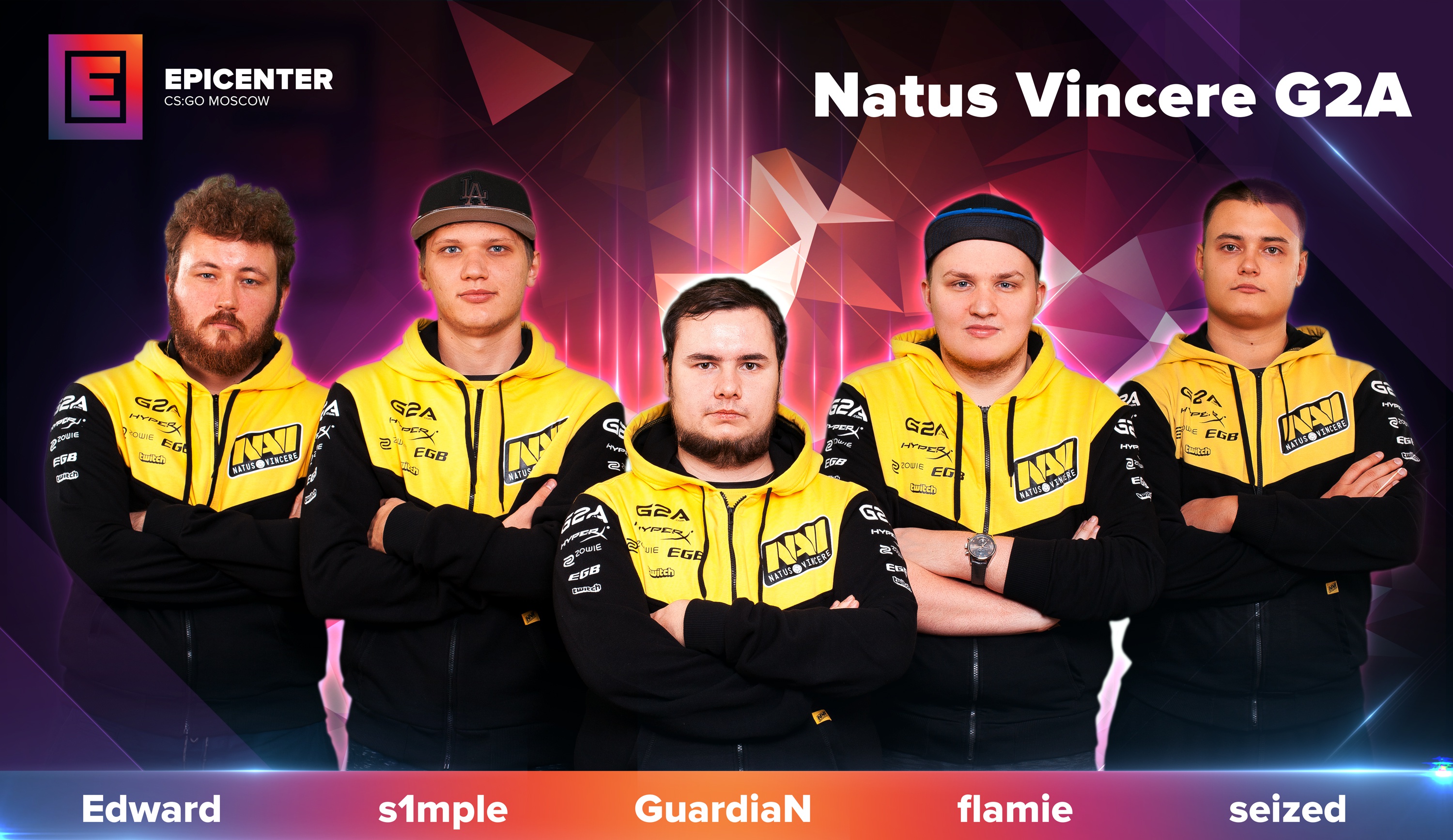 Скачать обои simple, valve, ukraine, global offensive, navi, cs:go, edward,  navi team, раздел игры в разрешении 3000x1735