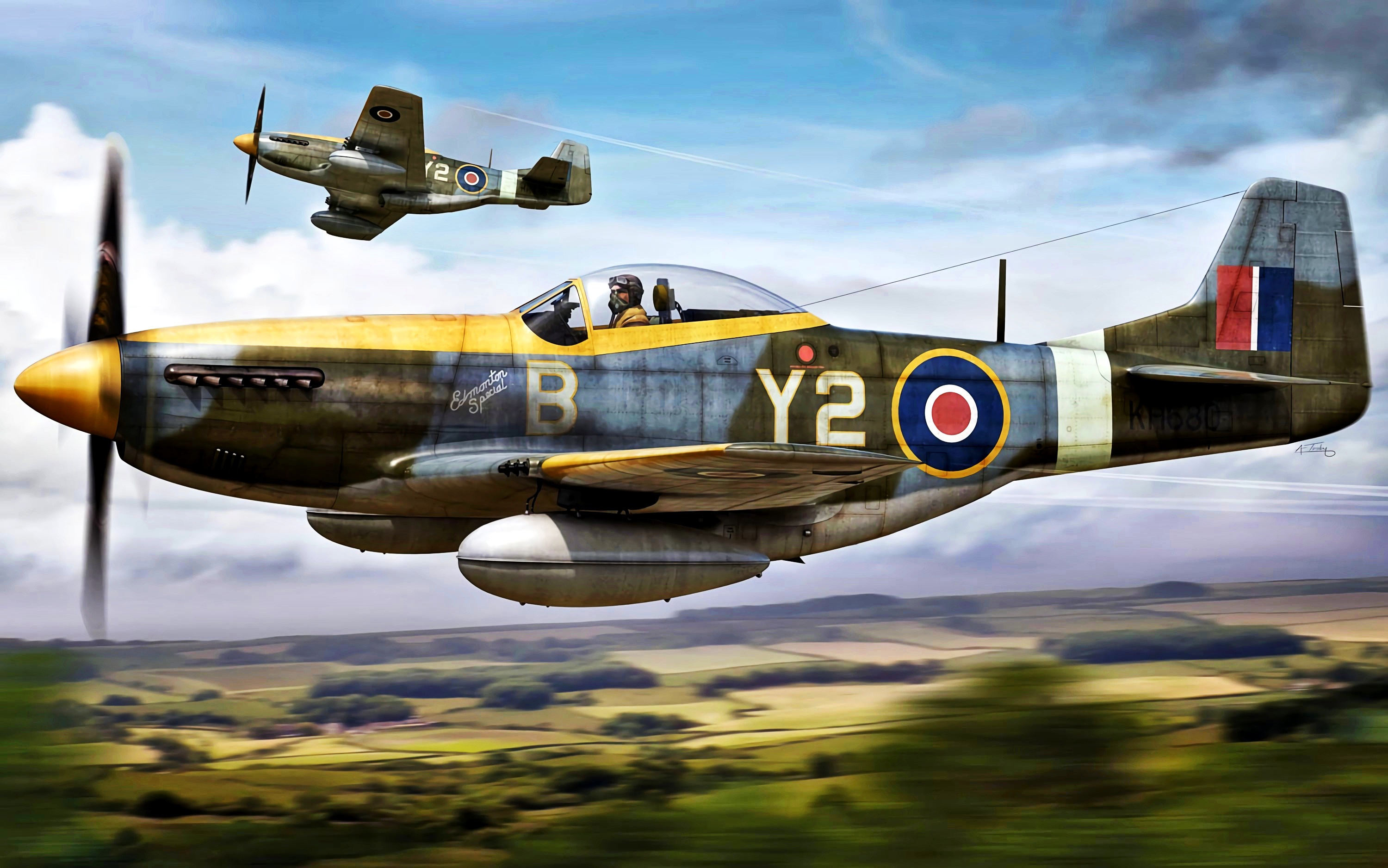 Самолеты времен второй мировой. P 51 Mustang MK 1. P-51 Mustang Raf. P-51d ВВС Великобритании. Мустанг истребитель второй мировой.