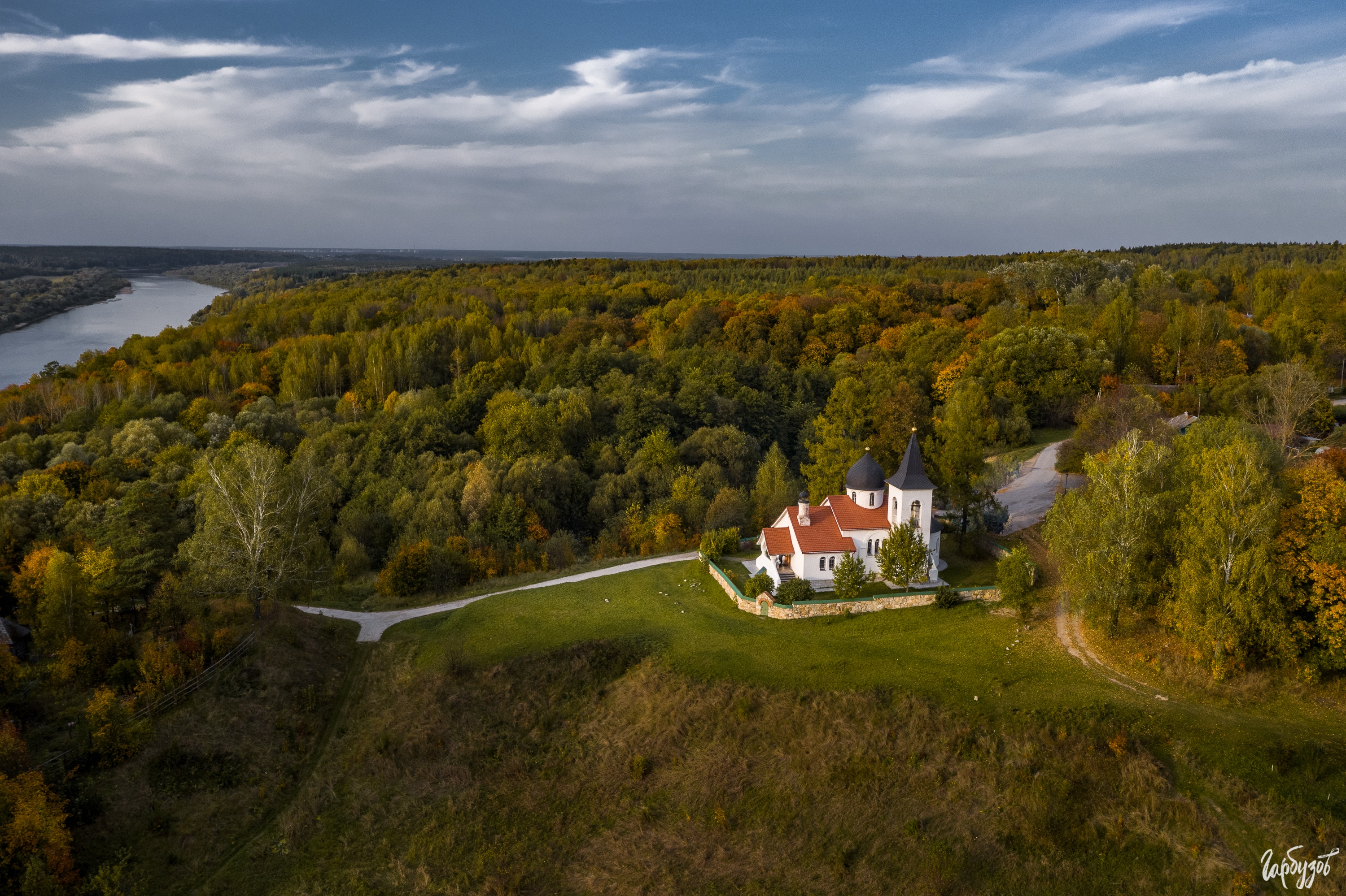 Бёхово Тульская область осень