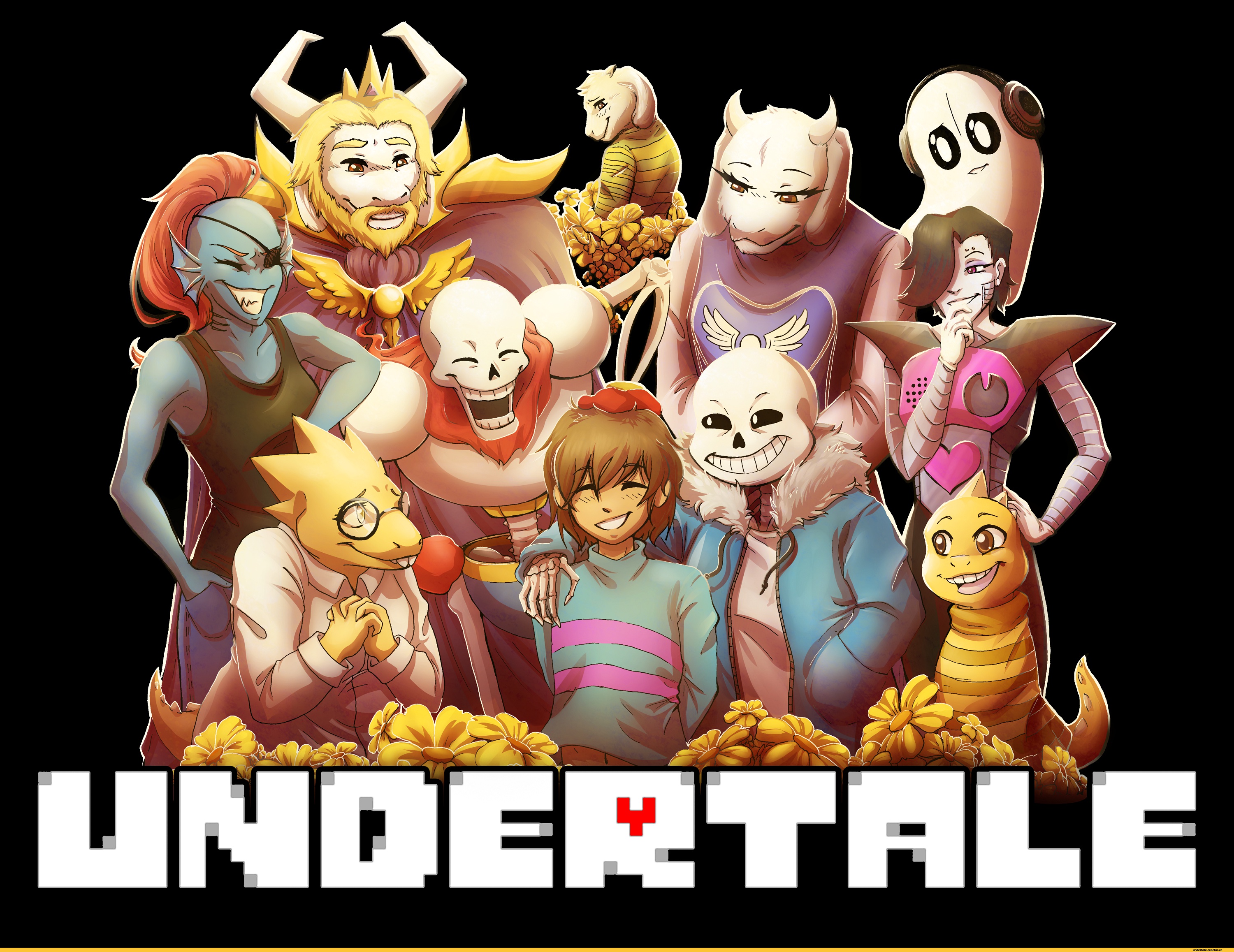 Обои персонажи, undertale, андертейл на телефон и рабочий стол, раздел  прочее, разрешение 3000x2315 - скачать