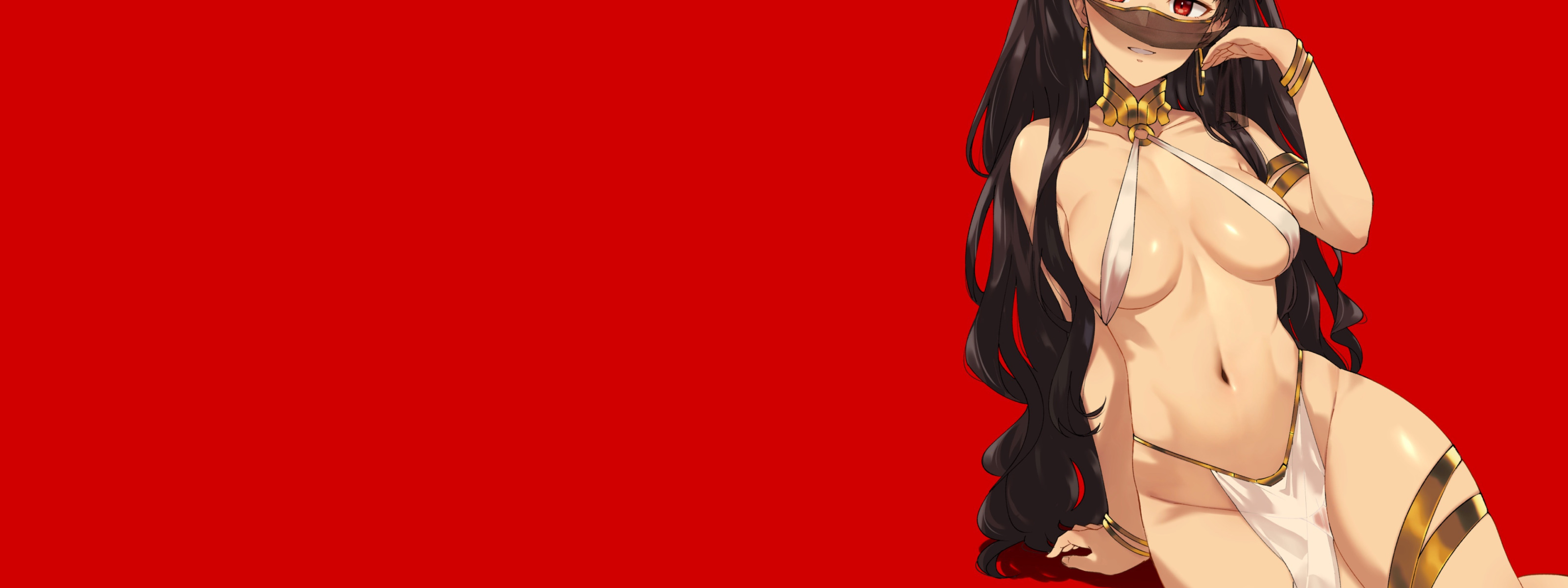 Скачать обои girl, sexy, Hot, Anime, boobs, pretty, breasts, Rin, раздел сэ...
