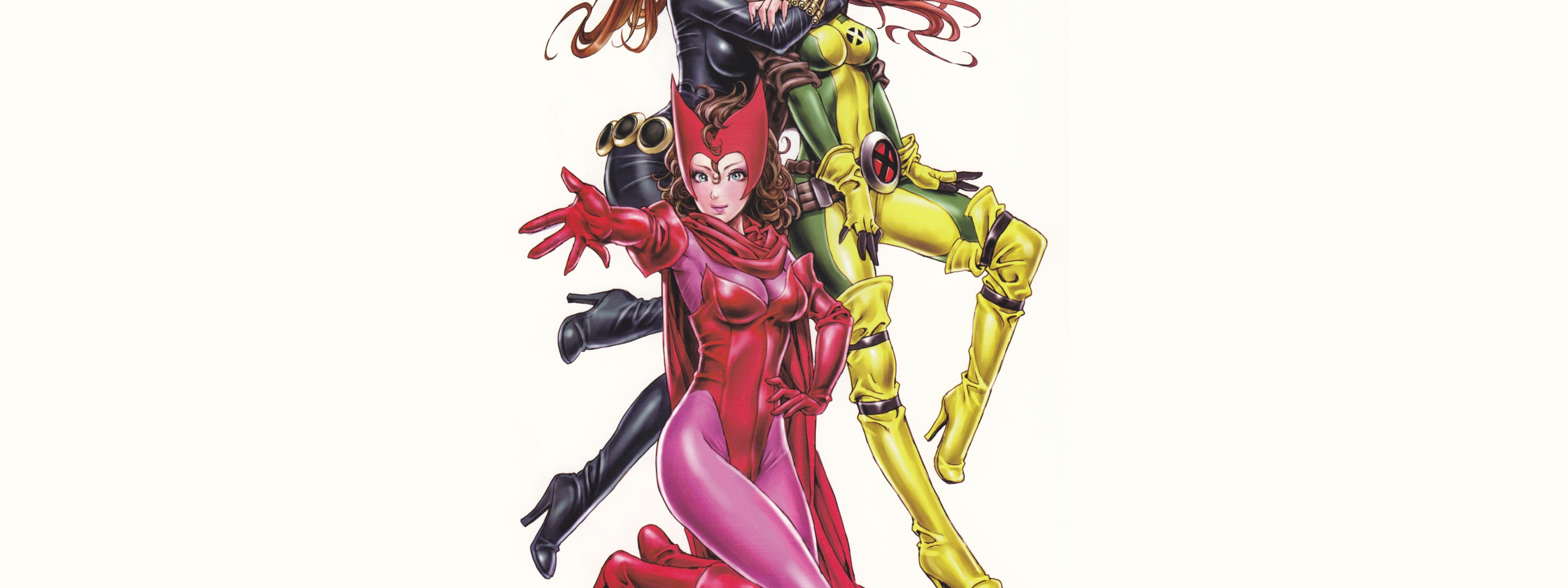 Скачать обои Marvel, Wanda Maximoff, Rogue, Black <b>Widow</b>, раздел фантастика ...