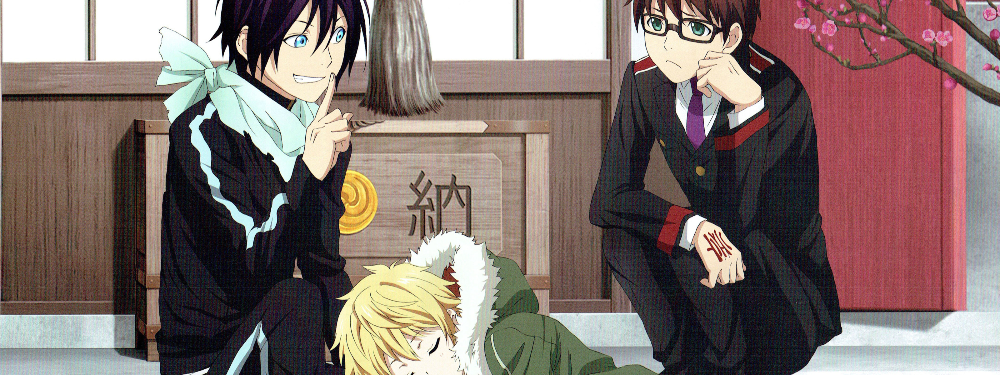 Скачать обои noragami, <b>Yato</b>, <b>Yukine</b>, Бездомный бог, Kazuma, раздел арт в ра...