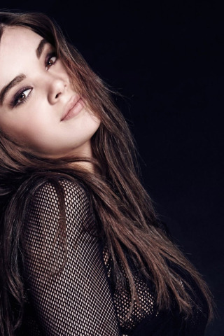 Скачать обои взгляд актриса брюнетка певица Hailee Steinfeld Хейли