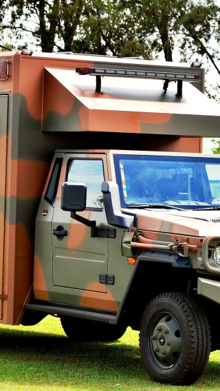 cross, ambulance, made in Brazil, Agrale, military and civil vehicle, manufactured in Santa Catatarina, export type product, Agrale Marrua