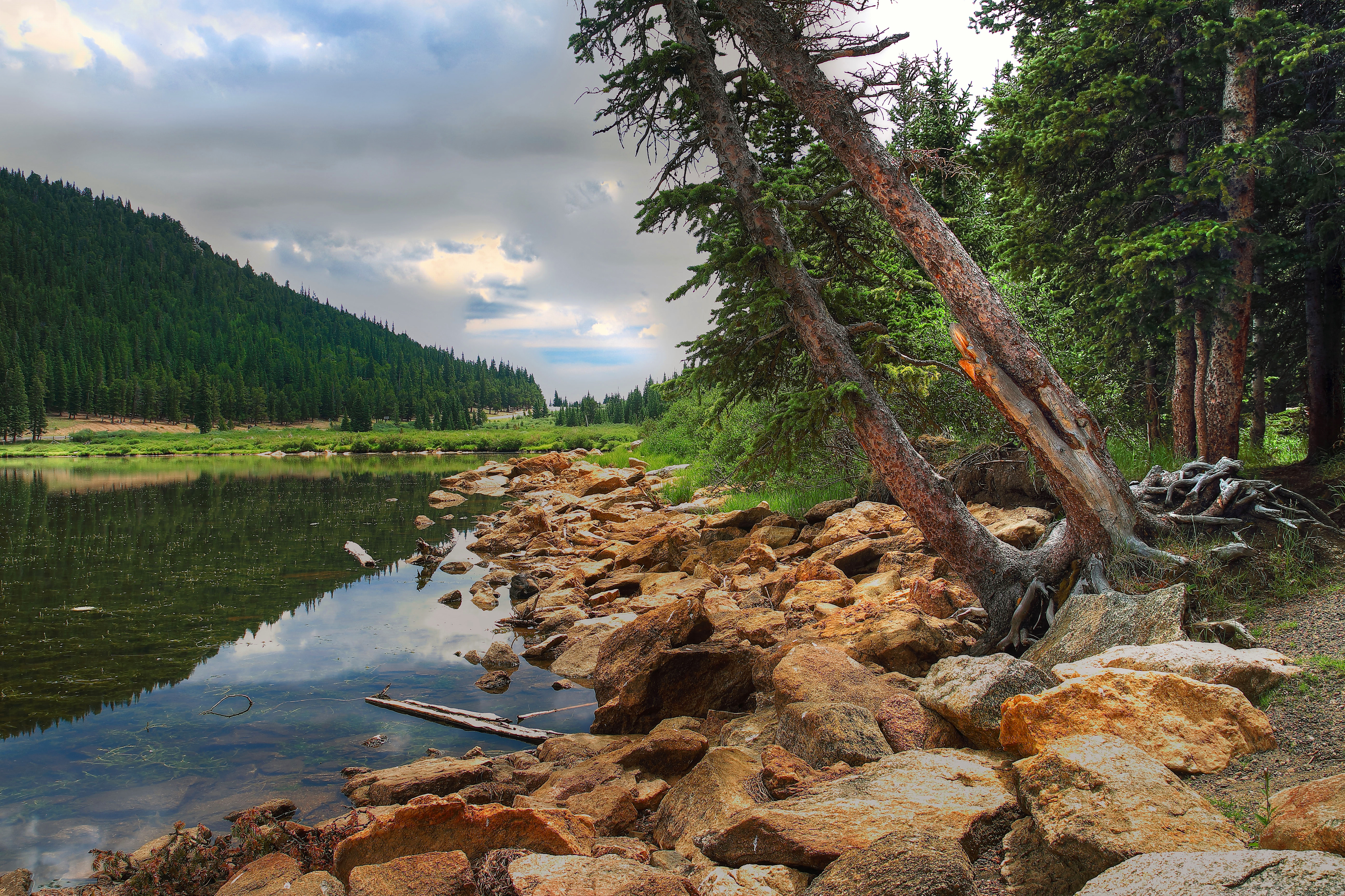 Река Камни Фото