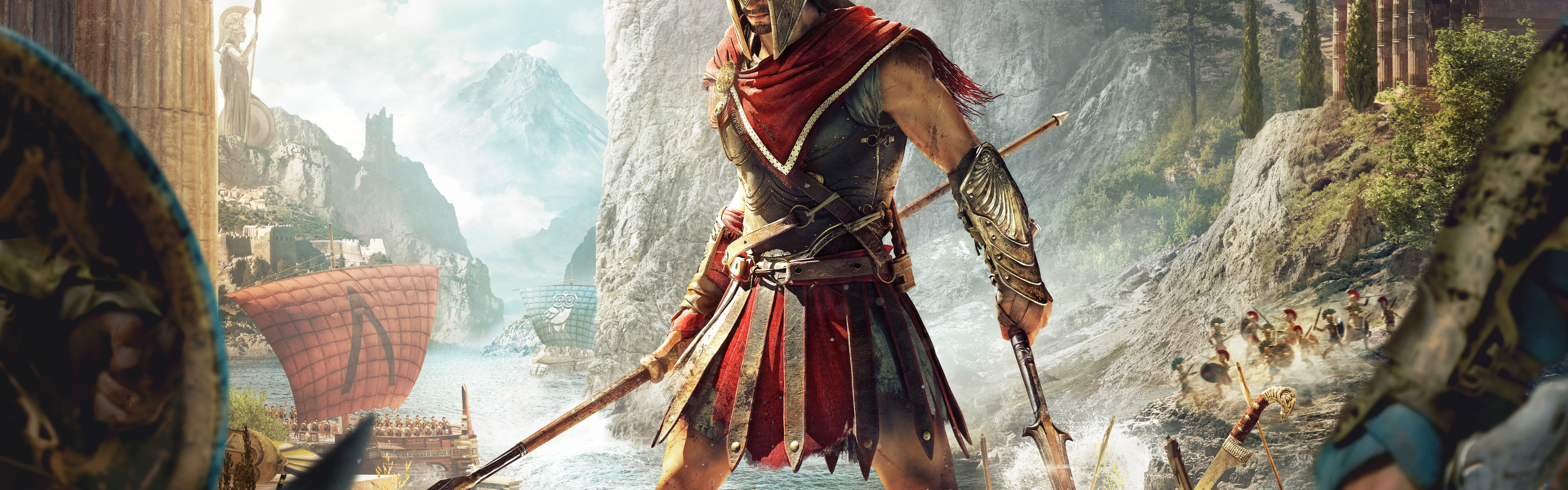 Assassins creed odyssey лекарь. Assassin's Creed Odyssey геймплей. Ассасин Крид Одиссей. Одиссея игра ассасин. Assassins Creed Одиссея 4к.