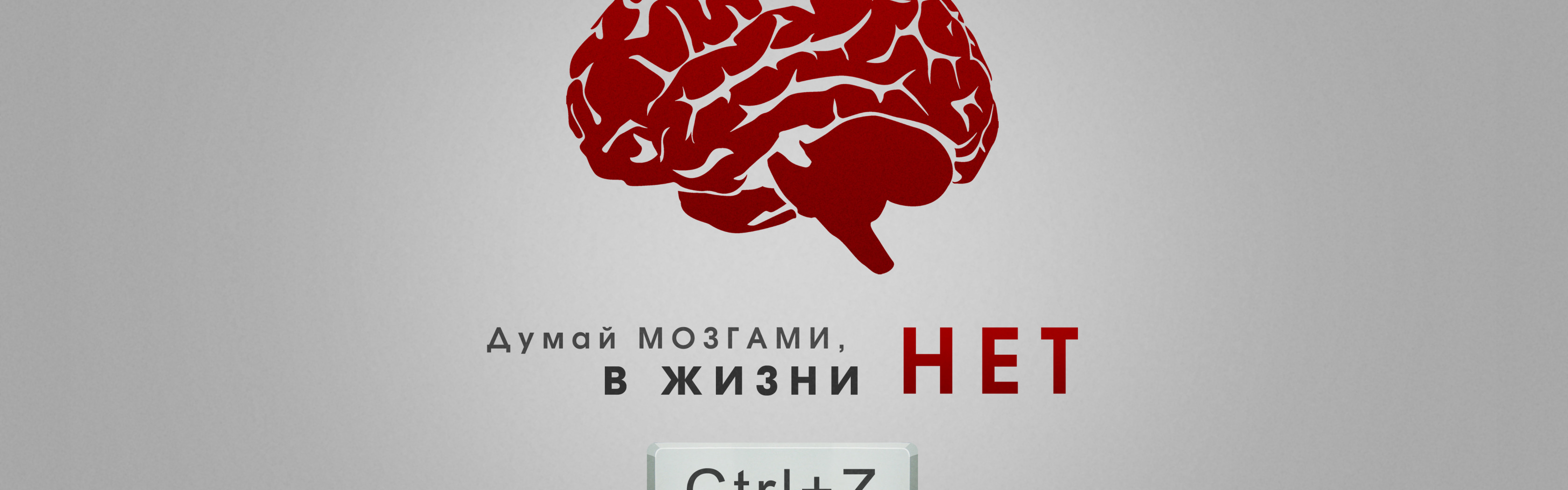 Мозги лучше. Думай мозгами в жизни нет Ctrl z. Думай мозгами. Обои с мозгами. Wallpapers думай мозгами.