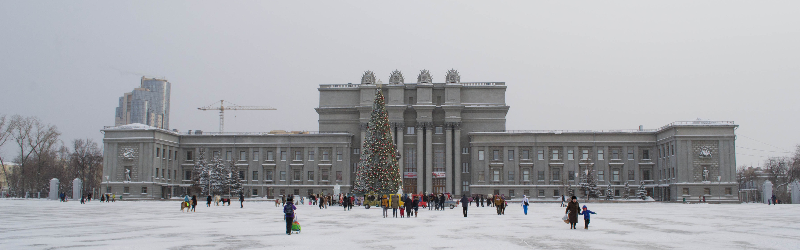 площадь куйбышева самара зима