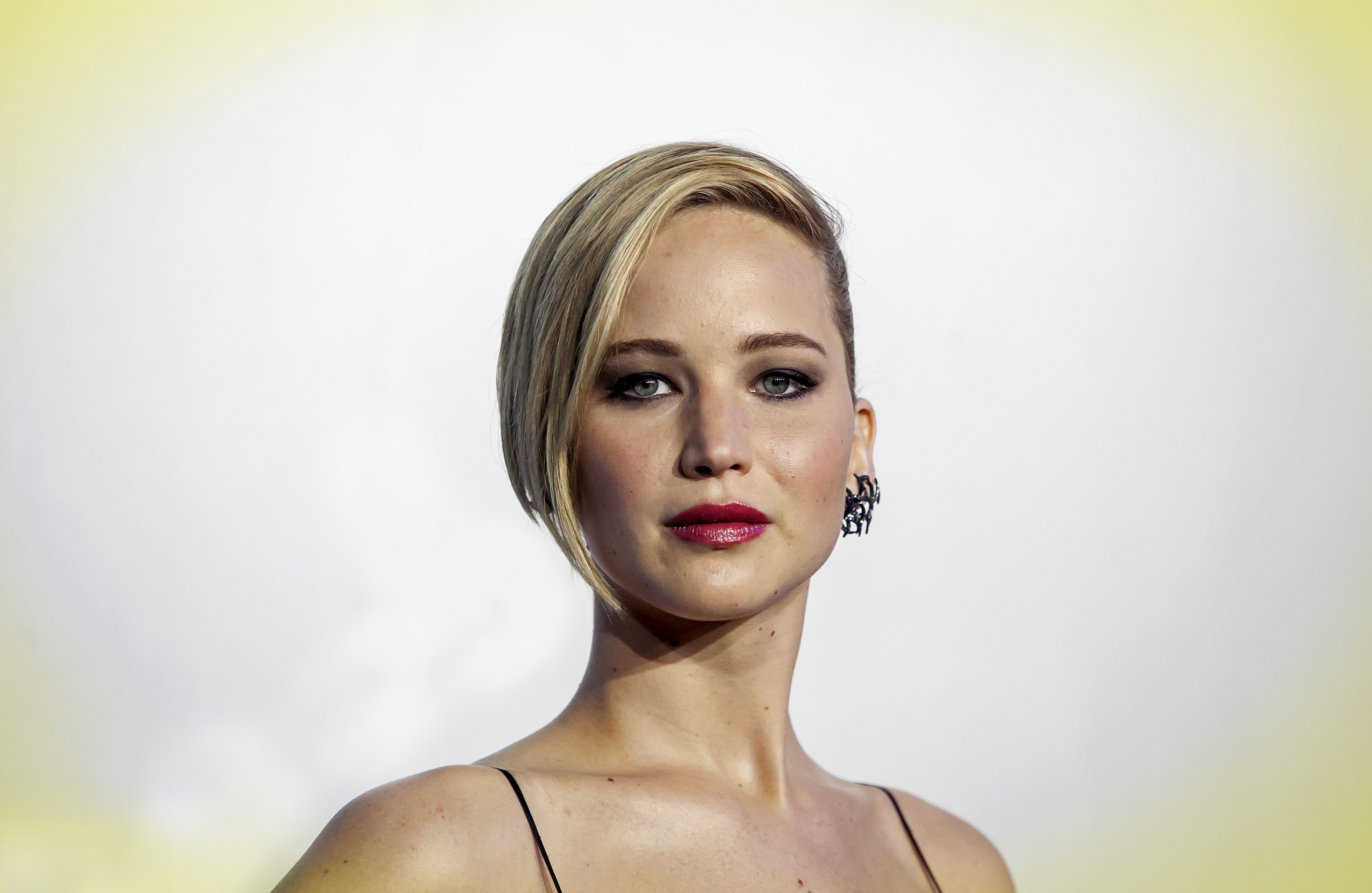 Обои портрет, Jennifer Lawrence, Дженнифер Лоуренс на телефон и рабочий  стол, раздел девушки, разрешение 3428x2232 - скачать