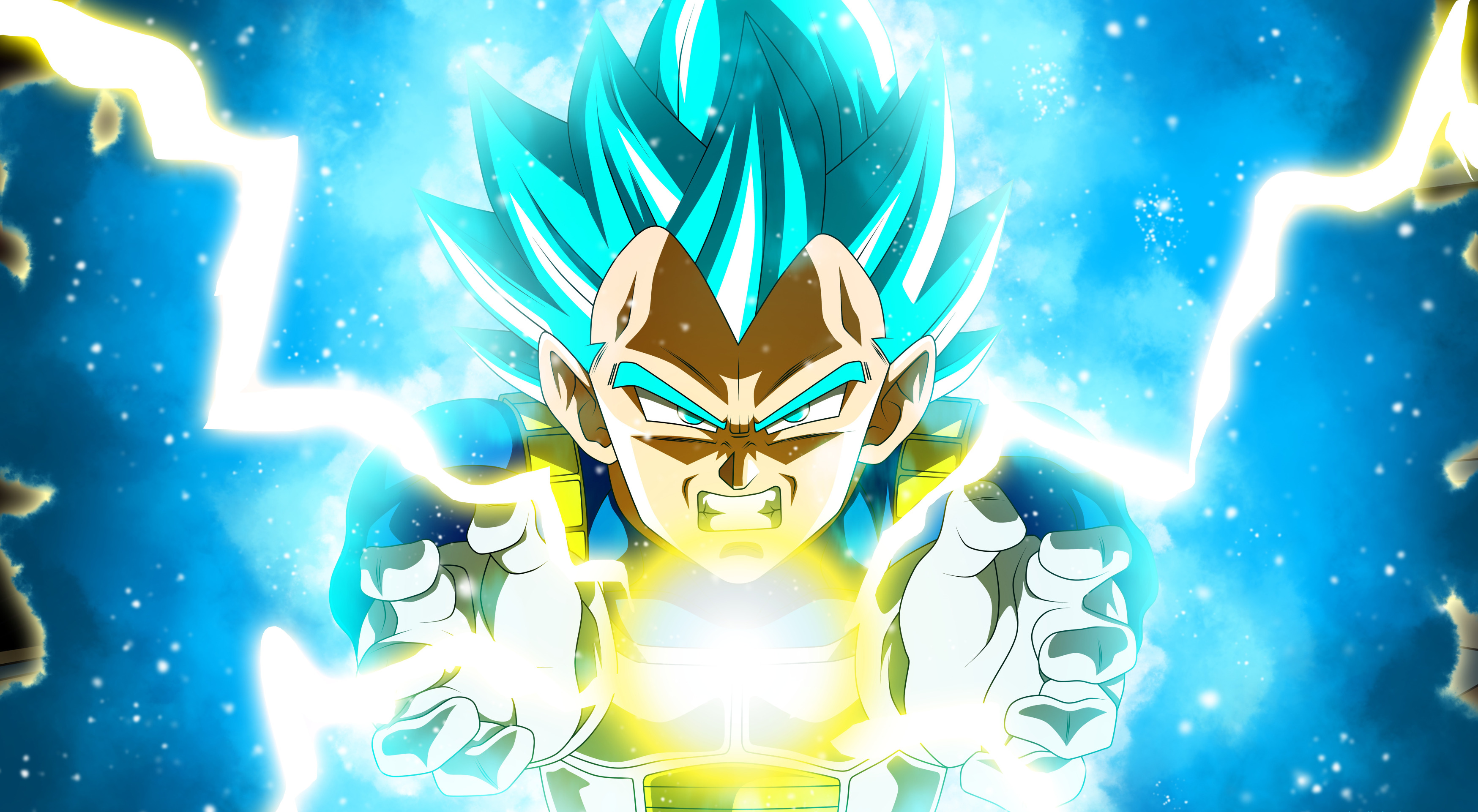 Скачать обои DBS, game, alien, anime, manga, powerful, Vegeta, Dragon Ball,  раздел сёнэн в разрешении 3497x1922