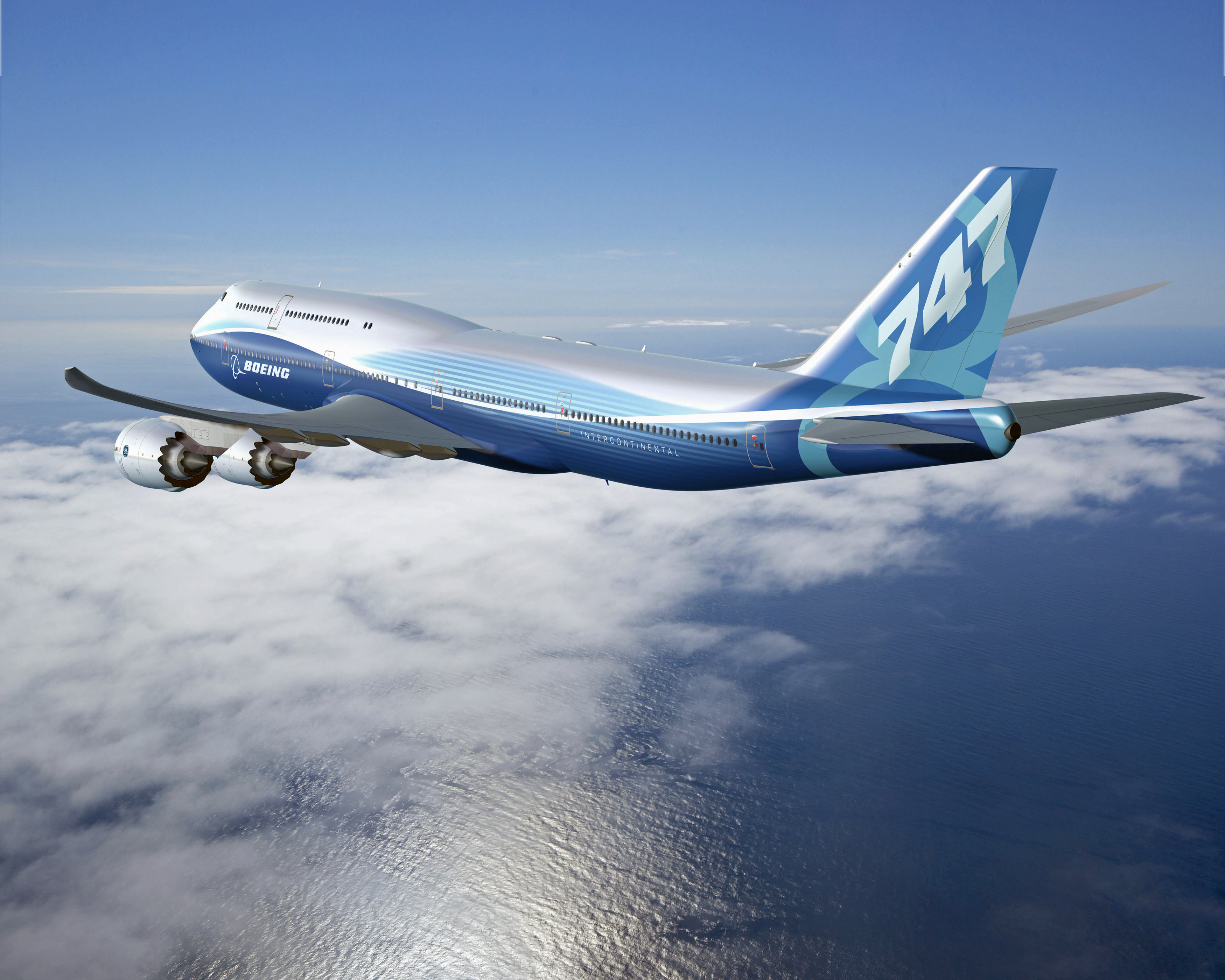 Полет через океан. 747-8 INTERCONTINENTAL. Боинг 747. Авиалайнер Boeing 747-8. Boeing 747-8 VIP.
