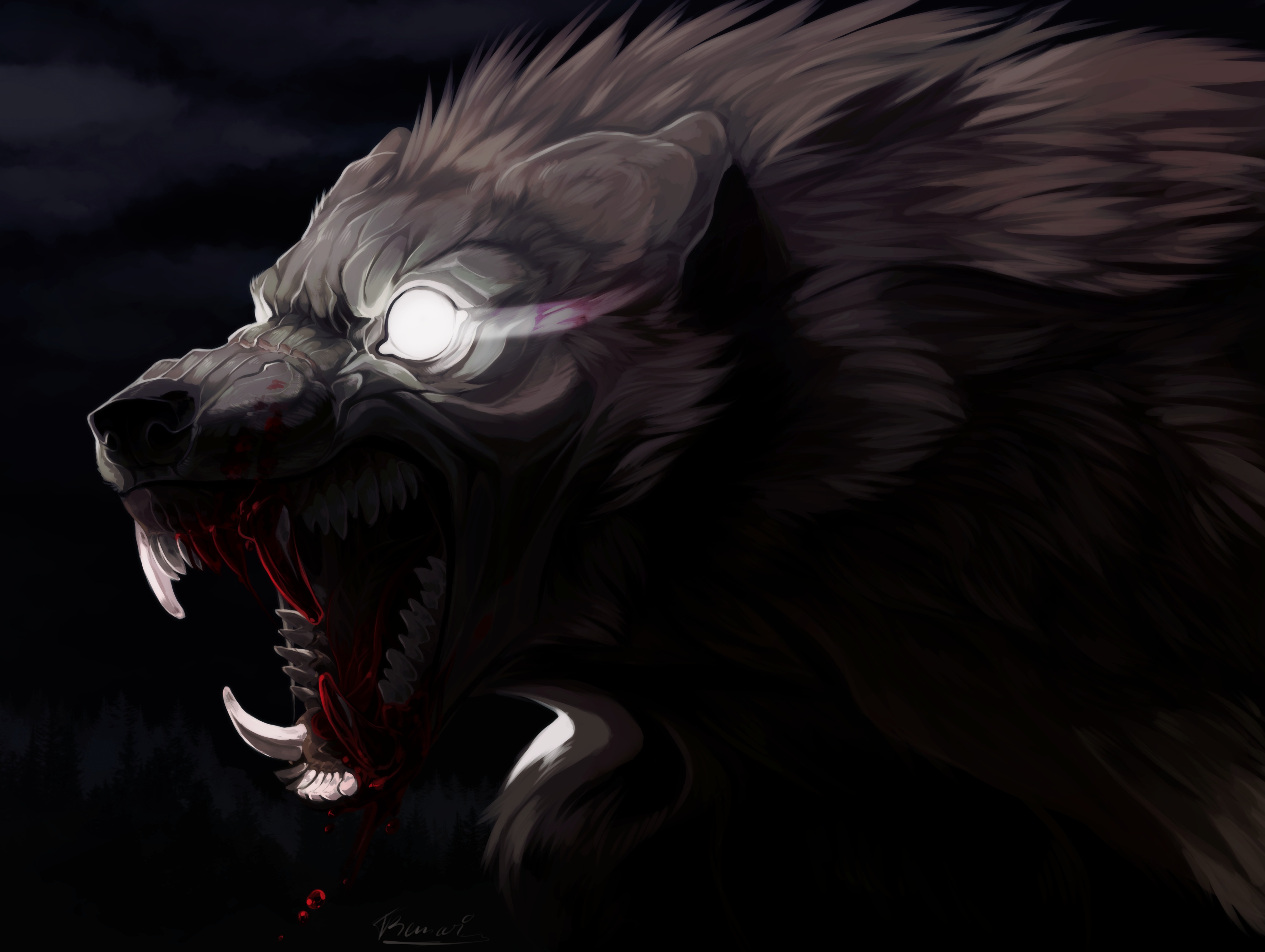 кровавые волки фото