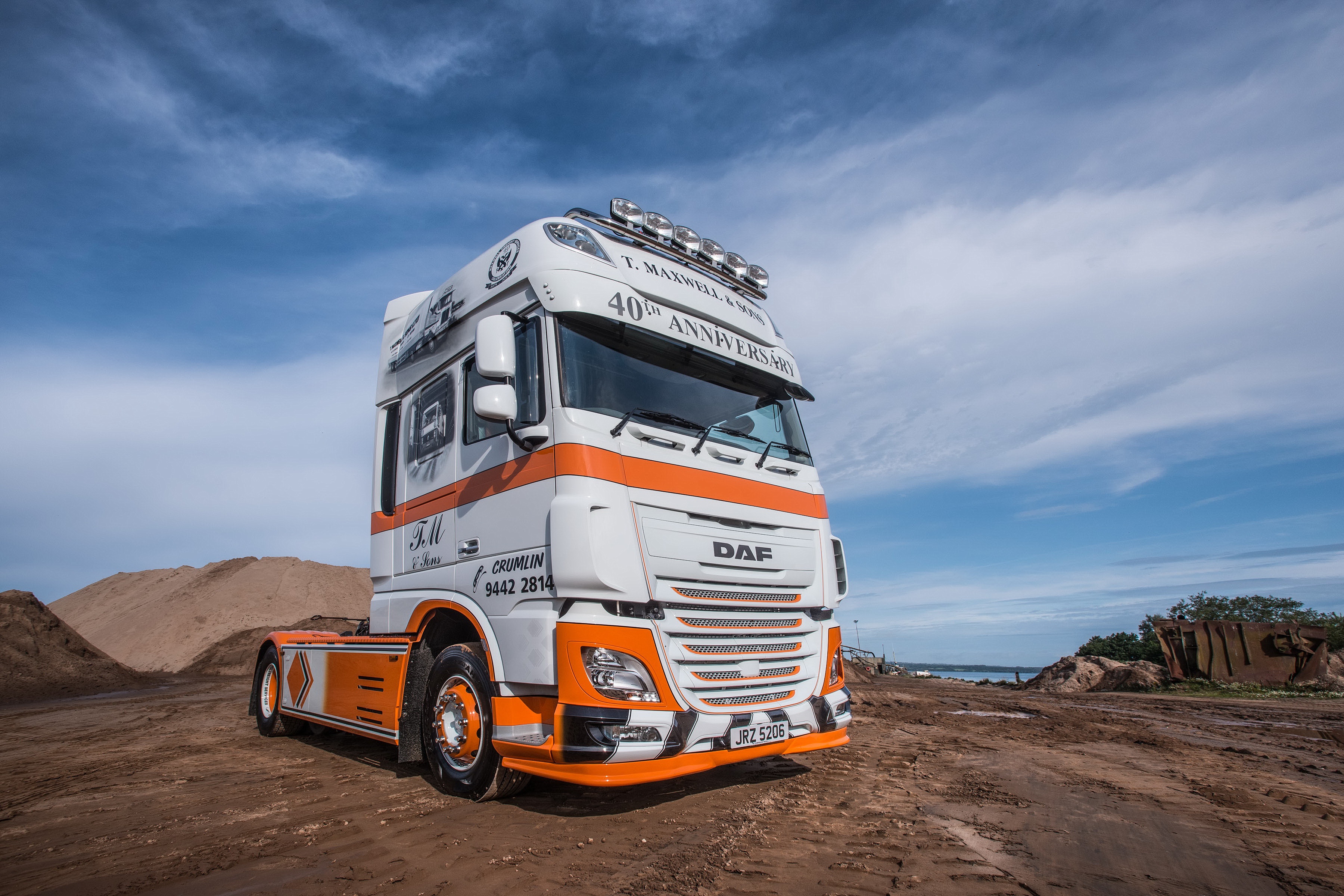 DAF XF 106 Р±РµРЅР·РѕРІРѕР·