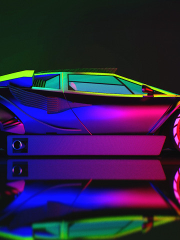 Lamborghini Neon