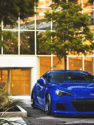 Subaru BRZ Blue