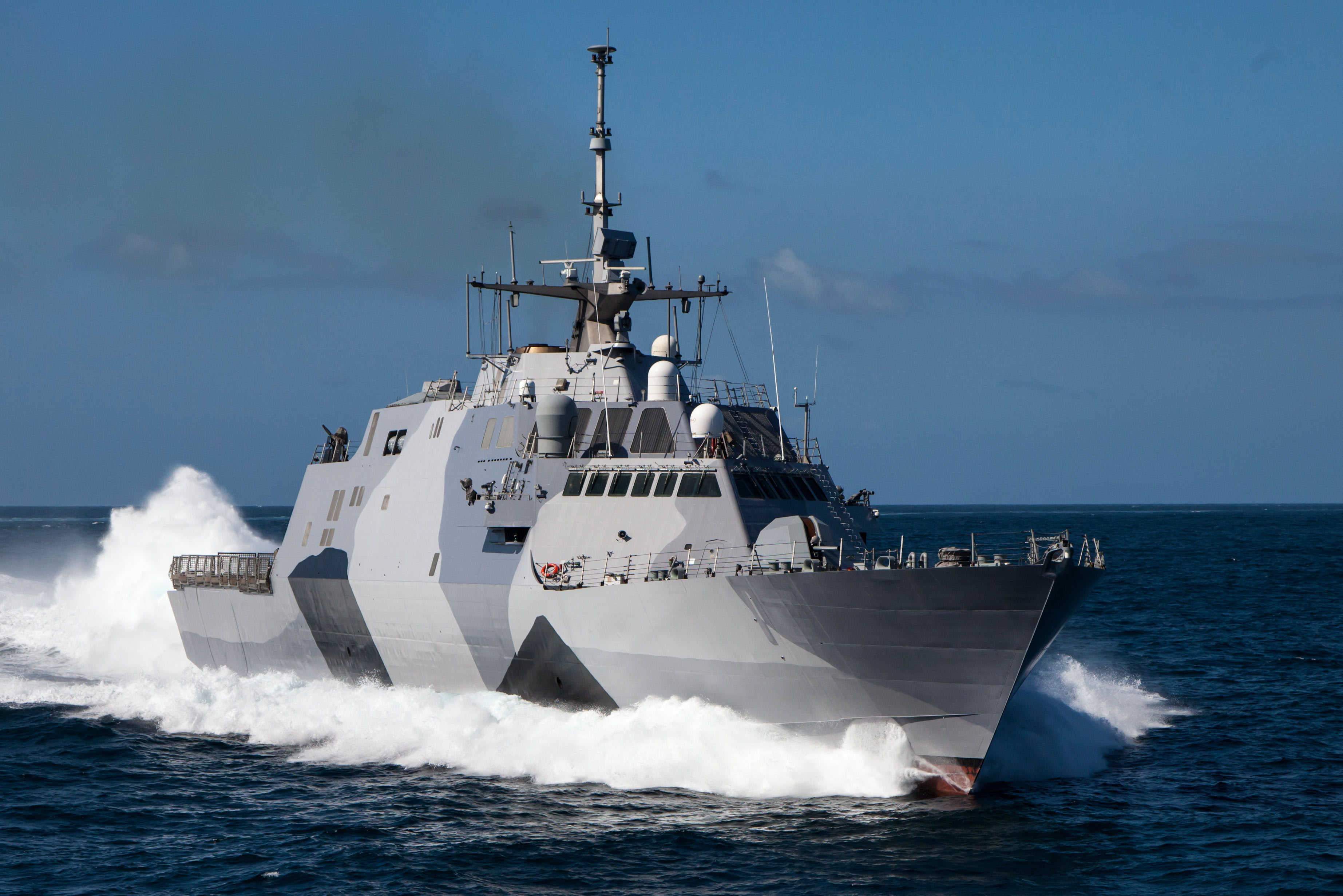 Боевой корабль. USS LCS-1 ‘Freedom’. LCS-1 