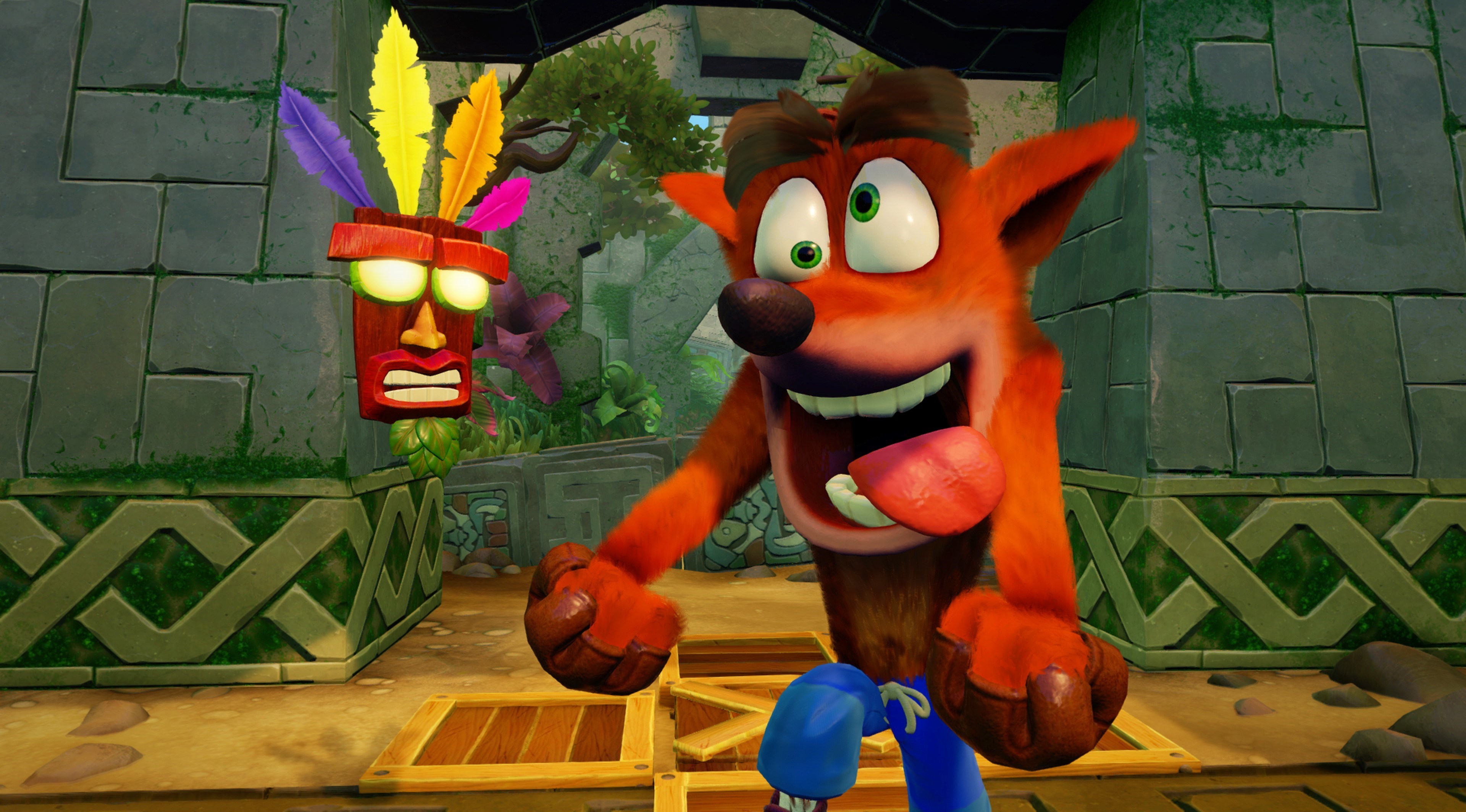 Обои game, vegetation, Crash Bandicoot N. Sane Trilogy, Crash Bandicoot  Remastered на телефон и рабочий стол, раздел игры, разрешение 3840x2128 -  скачать