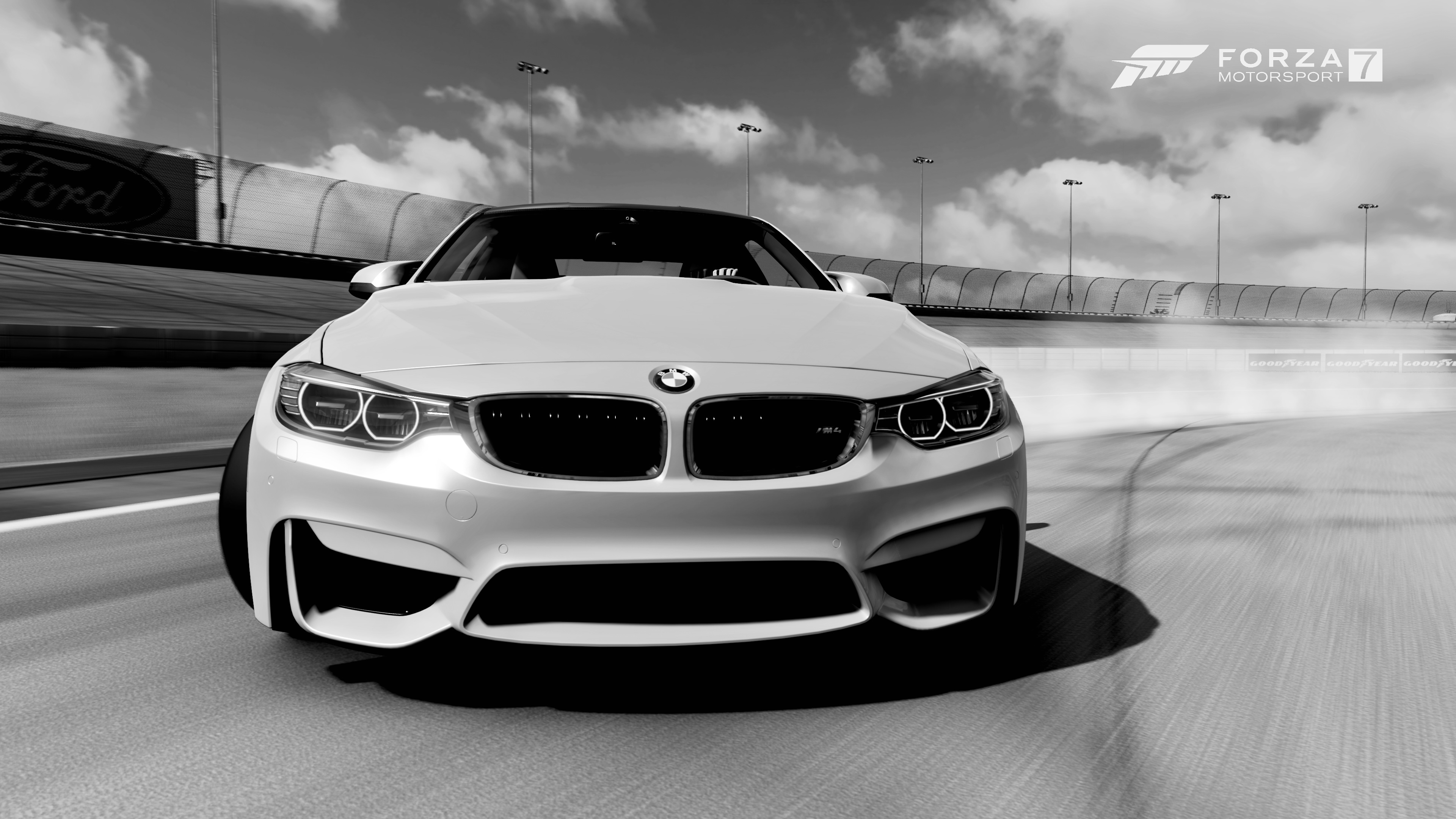 Скачать обои HDR, BMW, Drift, Game, BMW M4, FM7, UHD, Forza Motorsport 7,  раздел игры в разрешении 3840x2160