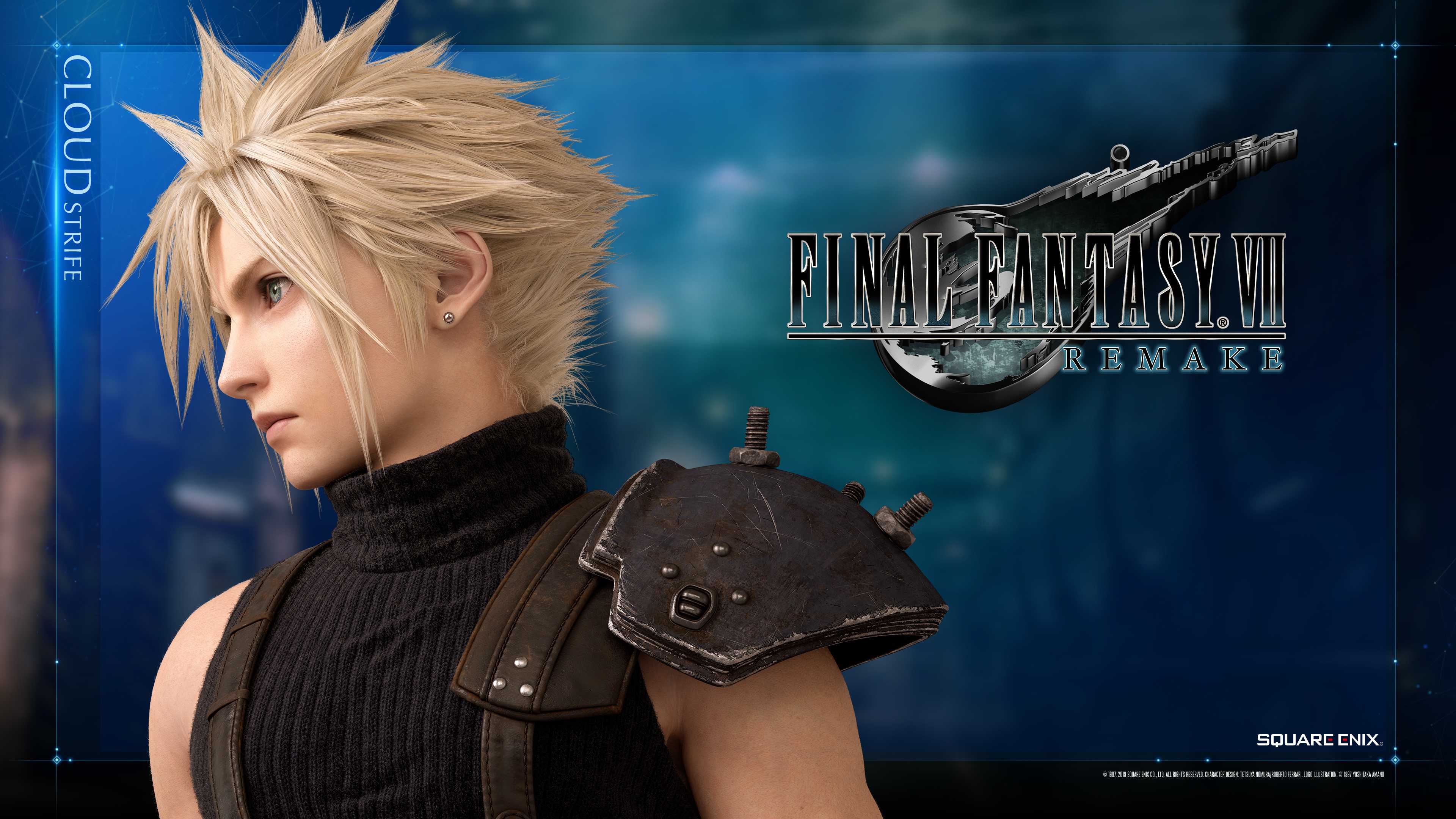 Обои Cloud Strife, Клауд Страйф, Final Fantasy VII Remake на телефон и  рабочий стол, раздел игры, разрешение 3840x2160 - скачать