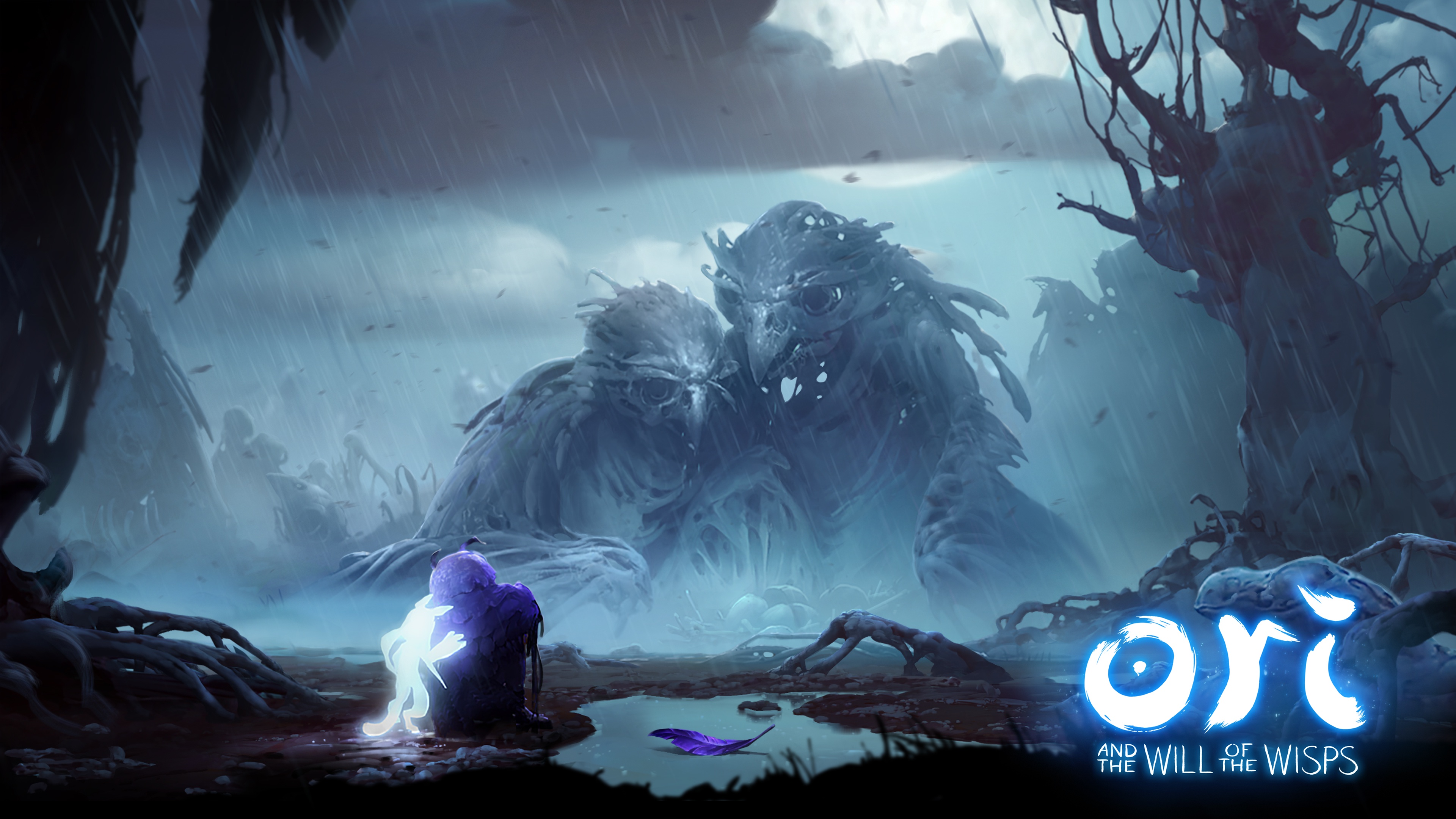 Обои Owl, Pen, Ori and the Will of the Wisps, Moon studios на телефон и  рабочий стол, раздел игры, разрешение 3840x2160 - скачать