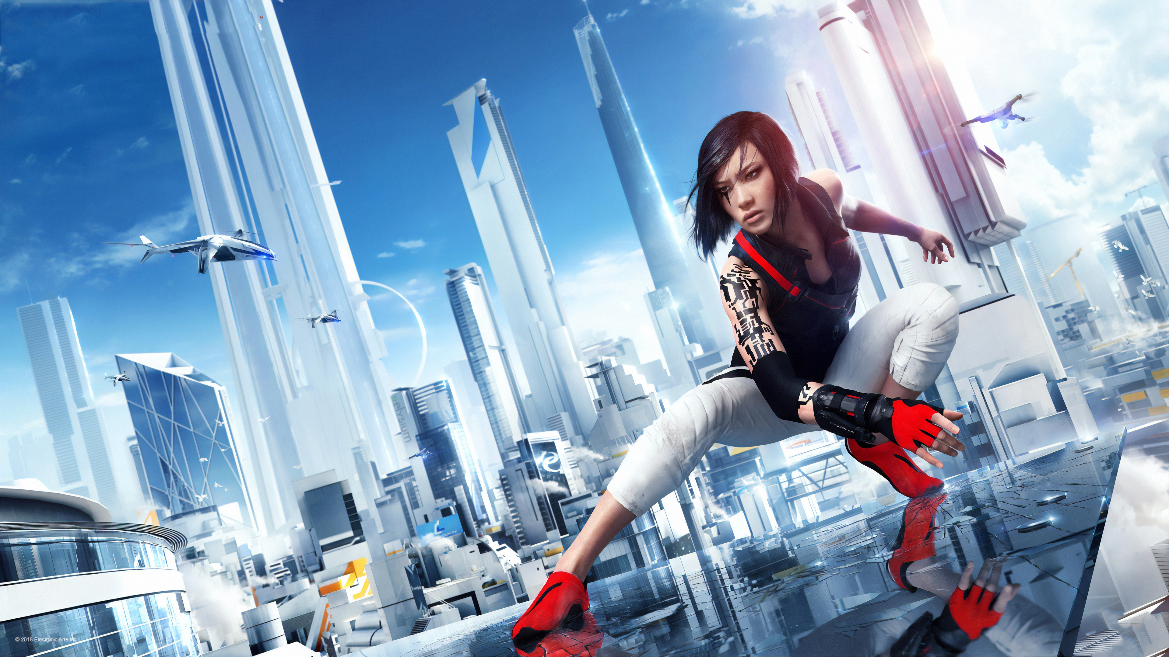 Rus edge. Фэйт Коннорс. Mirror's Edge (2008). Фэйт Коннорс 2008. Игра про паркур Mirrors Edge.