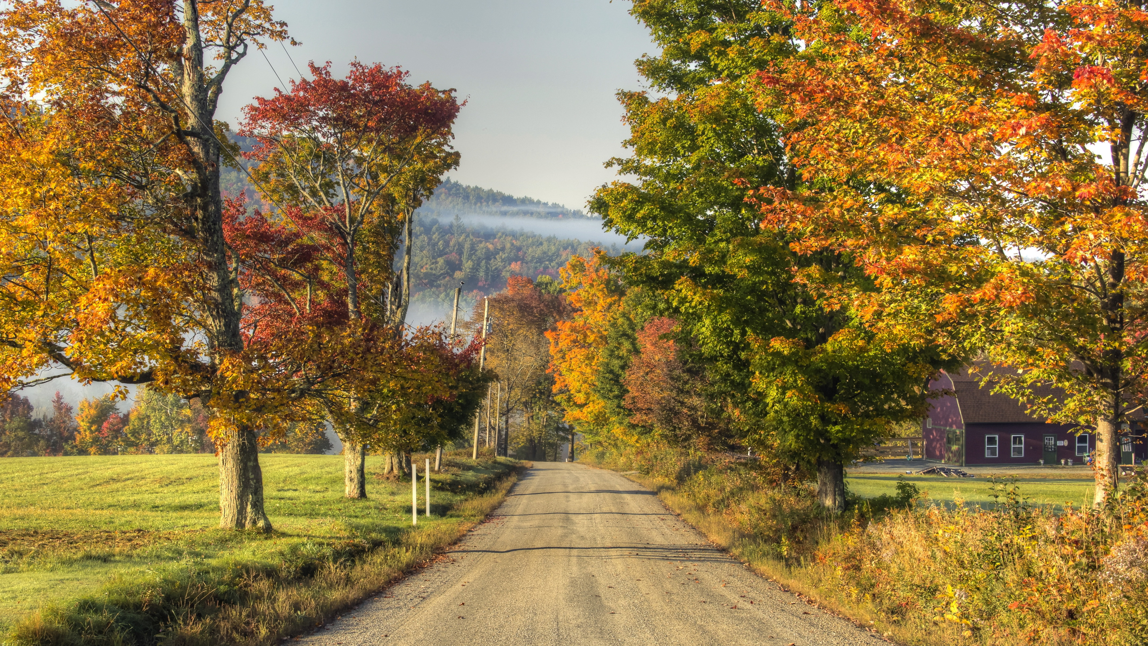 Обои времена года. Штат Вермонт природа. Штат Вермонт дерево. Осенний пейзаж. Ранняя осень.
