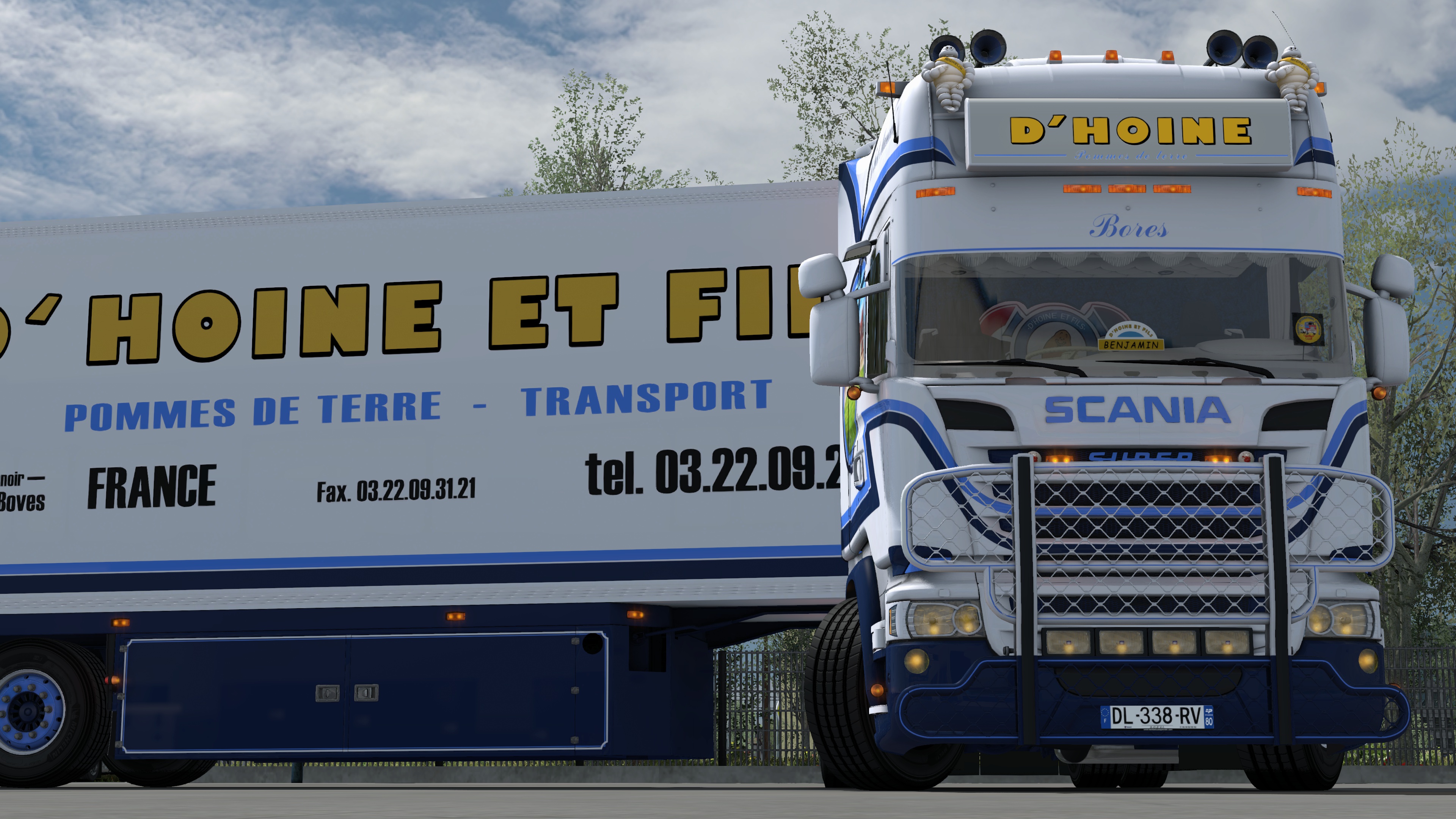 Обои тягач, Scania, Euro truck simulator 2 на телефон и рабочий стол,  раздел игры, разрешение 3840x2160 - скачать