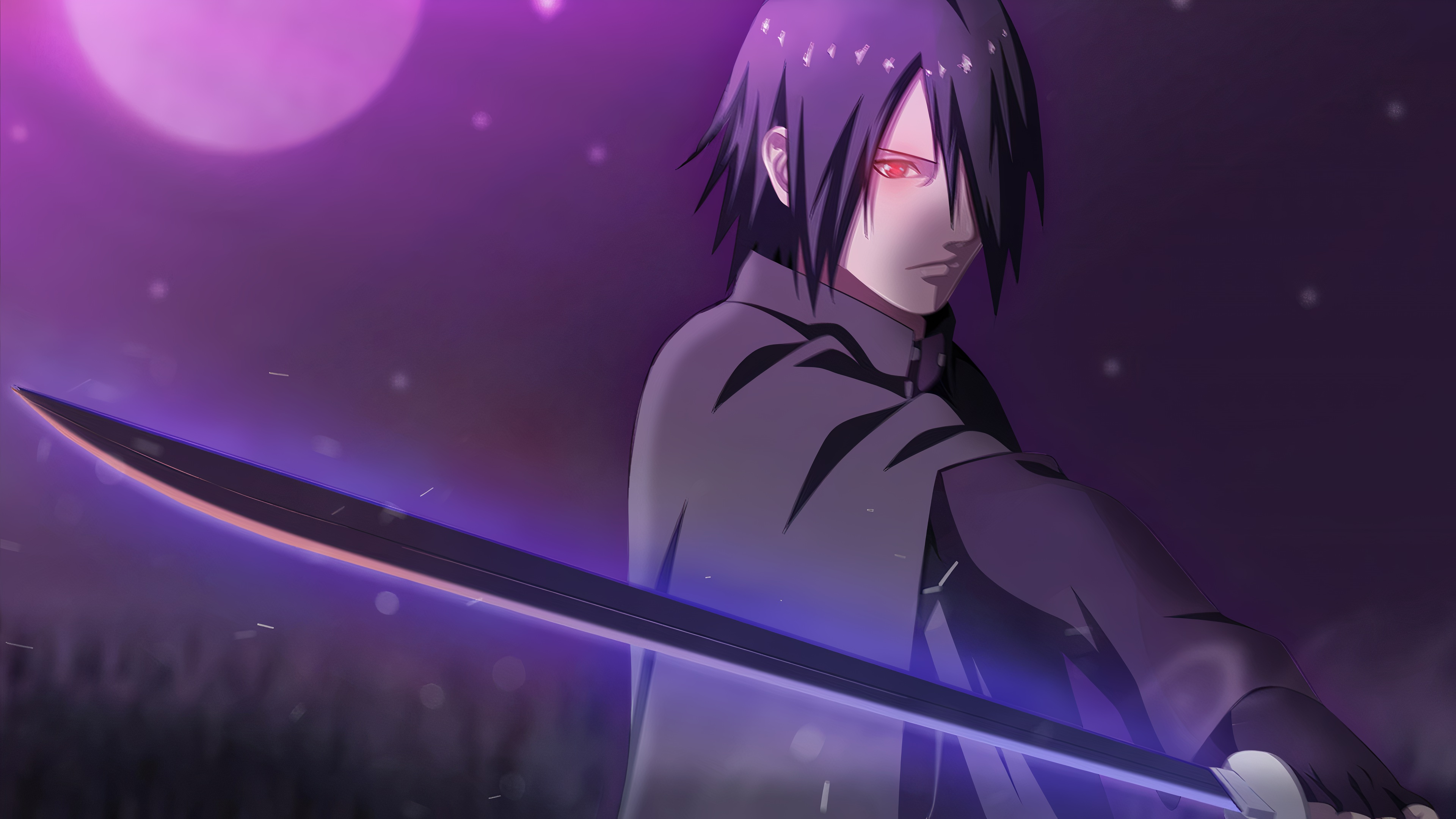 Скачать обои naruto, anime, sasuke, saske, раздел сёнэн в разрешении  3840x2160