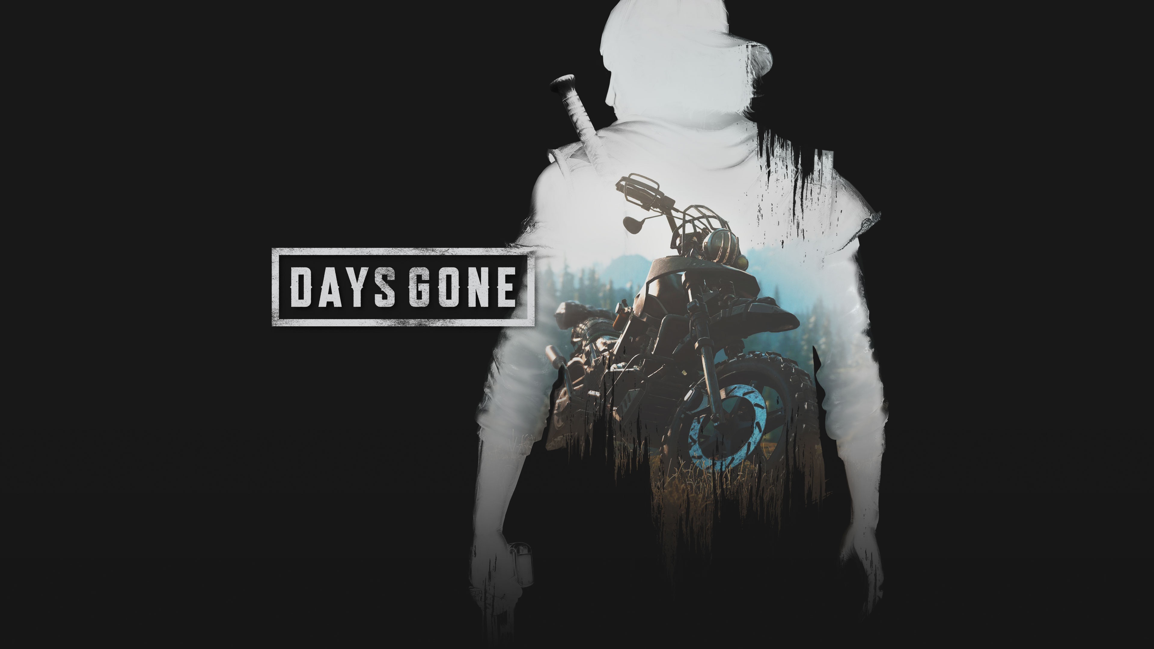 Обои Gone, biker, PS4, Days, Zombies, Days Gone, Appocalipse на телефон и  рабочий стол, раздел игры, разрешение 3840x2160 - скачать