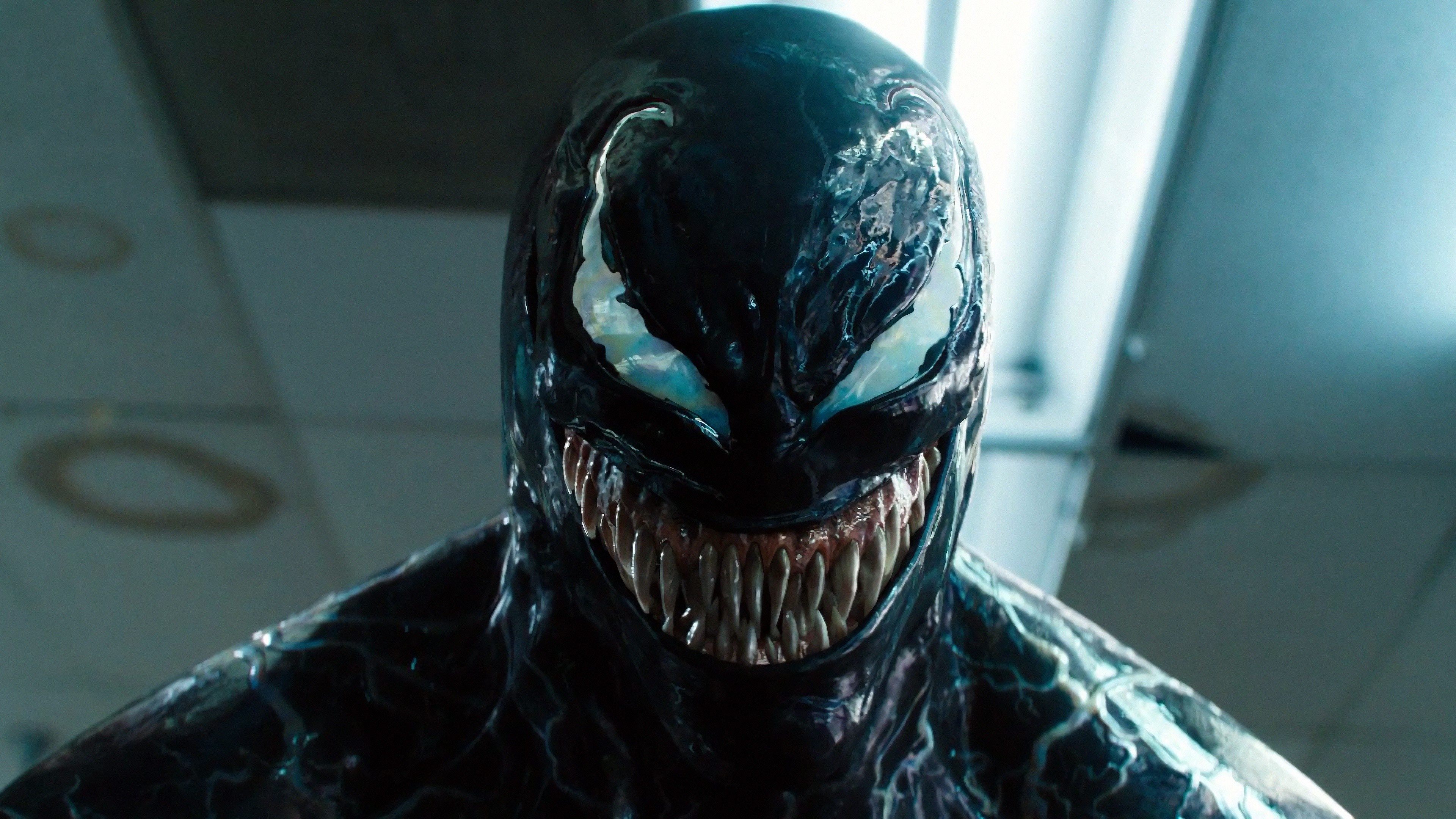 Обои movie, venom, tom hardy на телефон и рабочий стол, раздел фильмы,  разрешение 3840x2160 - скачать