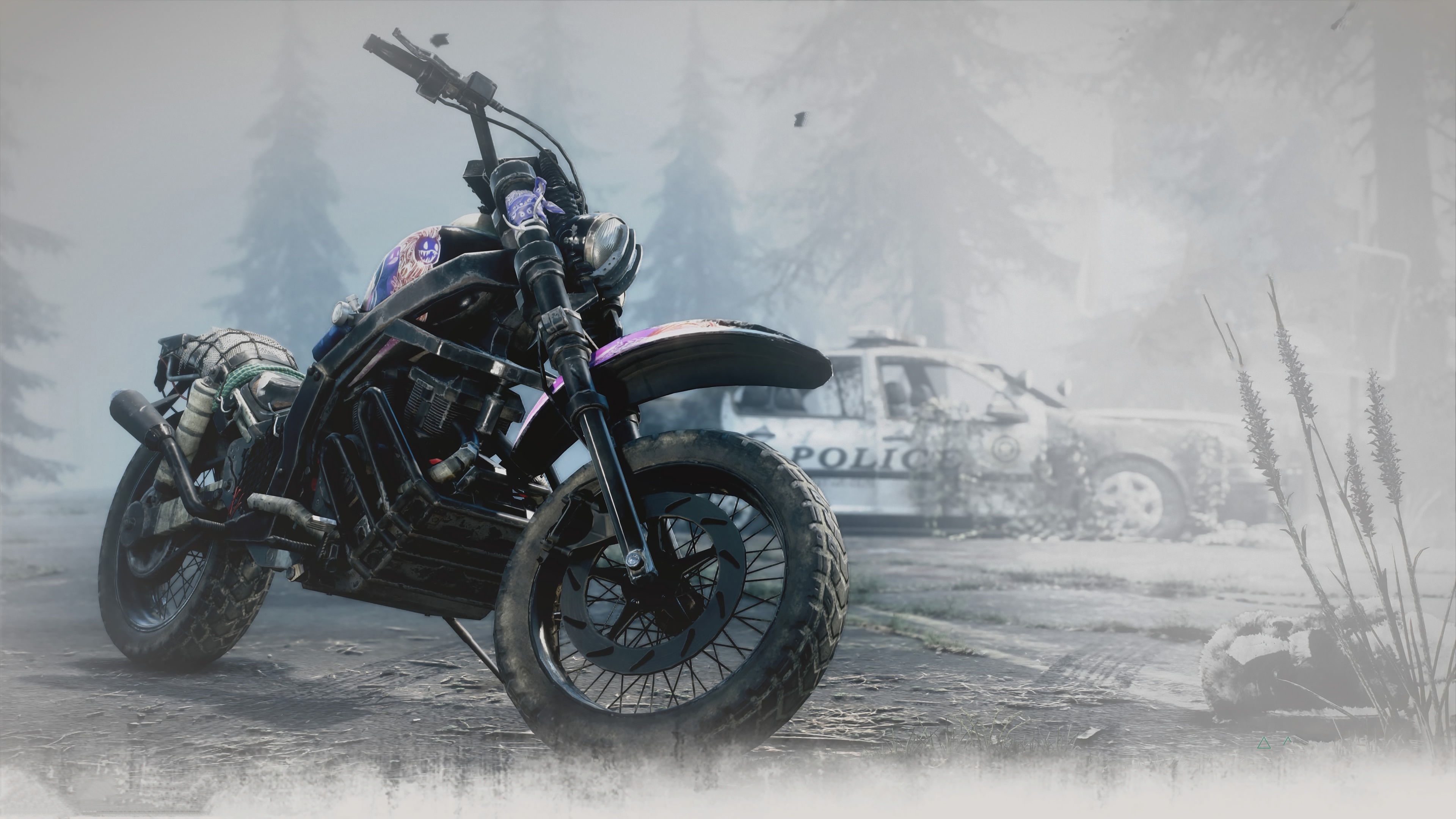 Обои Gone, biker, PS4, Days, Zombies, Days Gone, Appocalipse на телефон и  рабочий стол, раздел игры, разрешение 3840x2160 - скачать