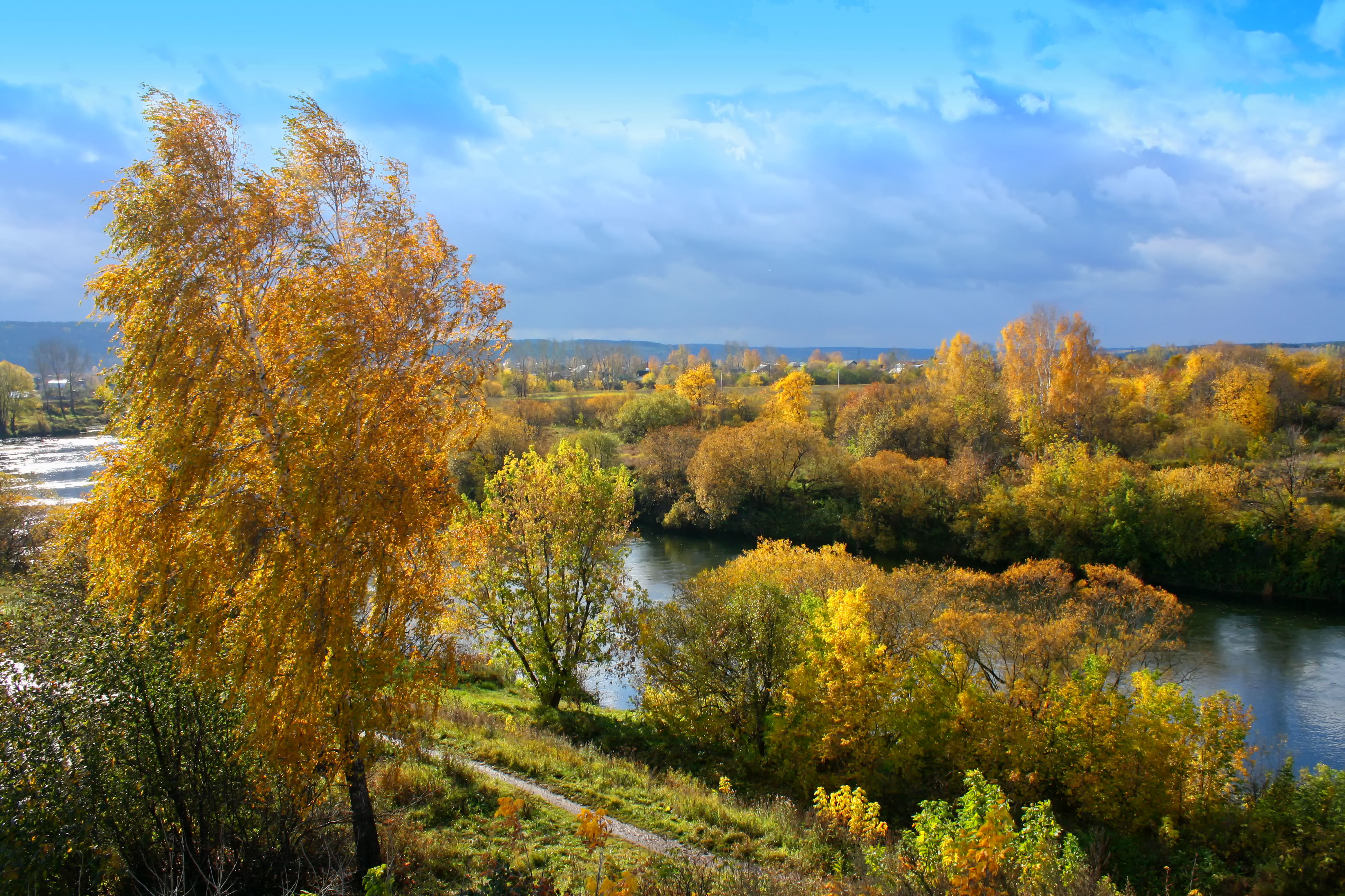 Поздняя осень природа Южного Урала