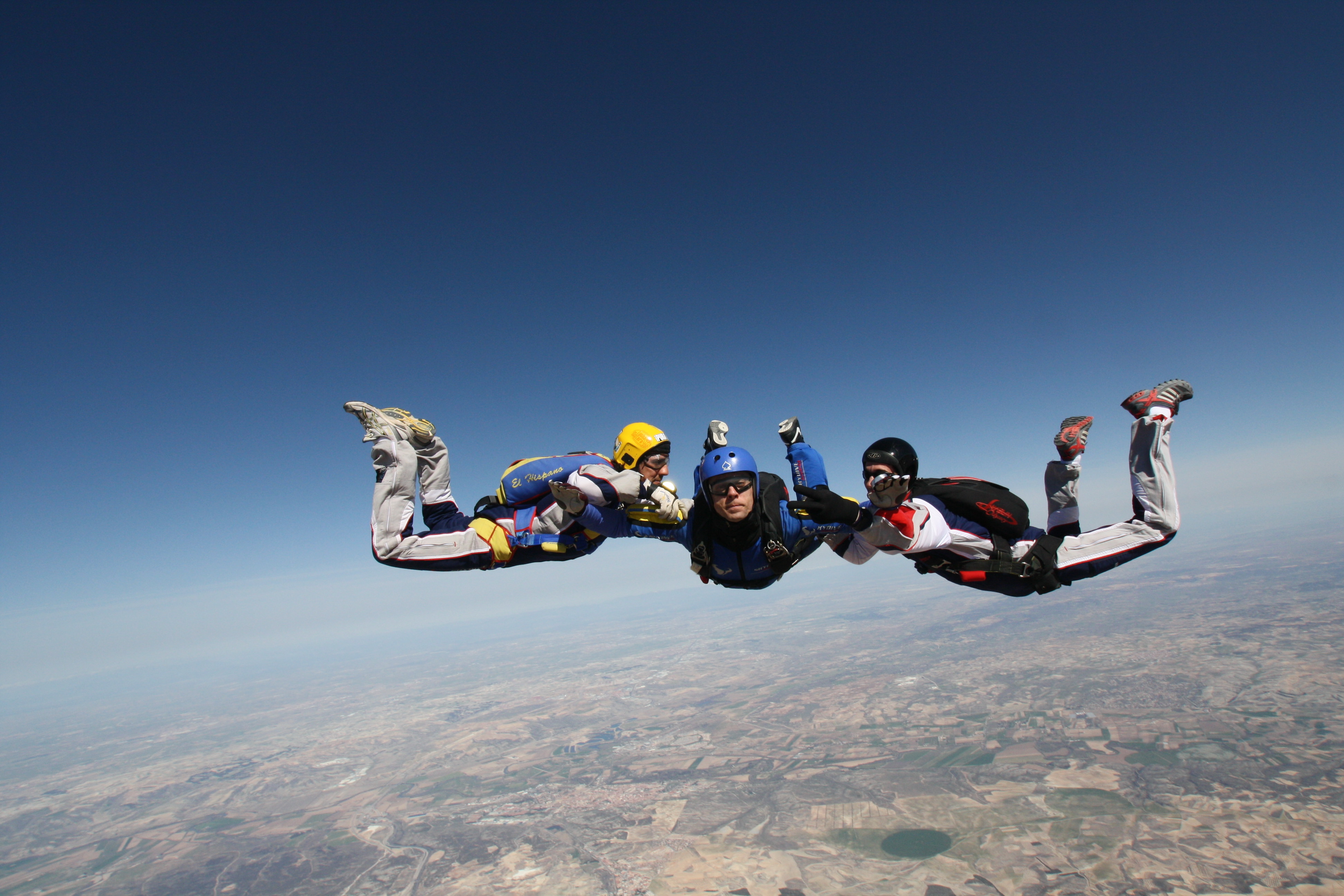 Topless Parachuting