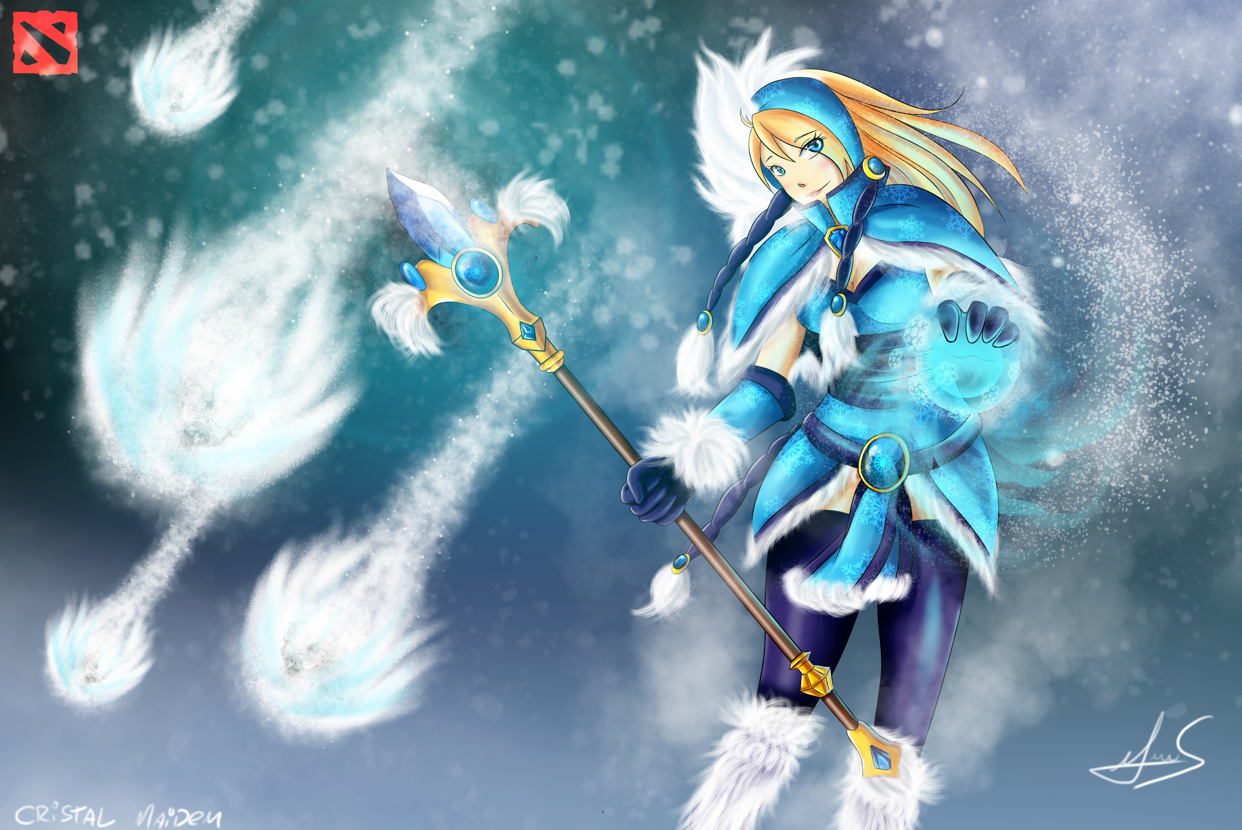 Crystal maiden dota by фото 112