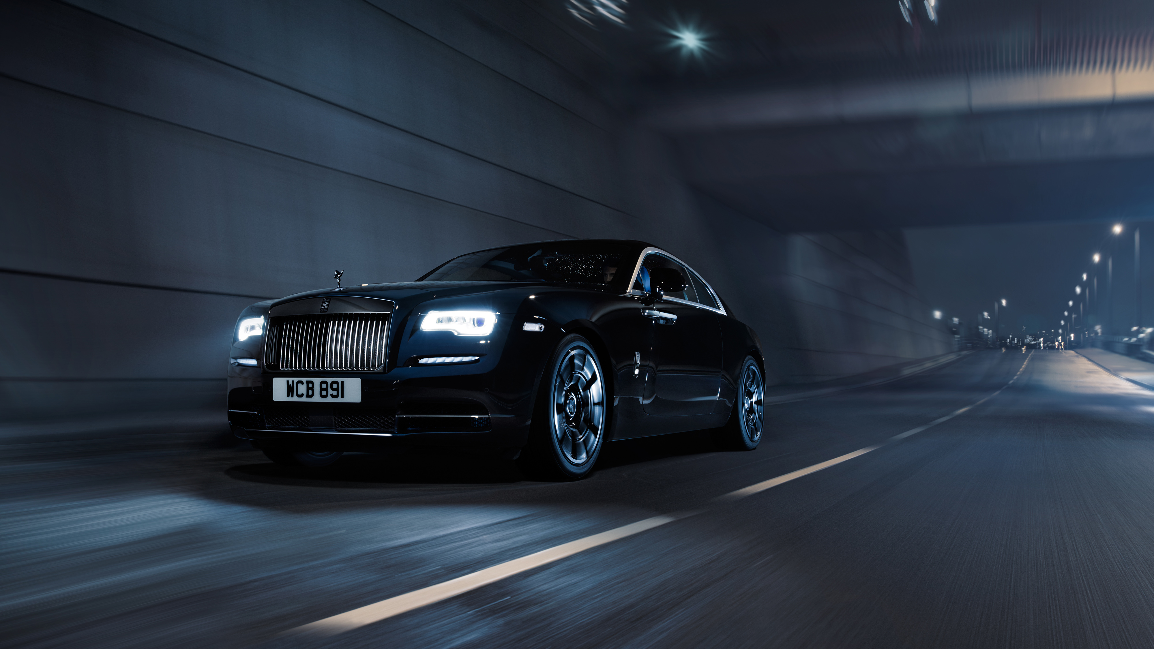 Обои черный, Rolls-Royce, Black, Coupe, роллс-ройс, Wraith, врайт на телефон  и рабочий стол, раздел другие марки, разрешение 4000x2250 - скачать