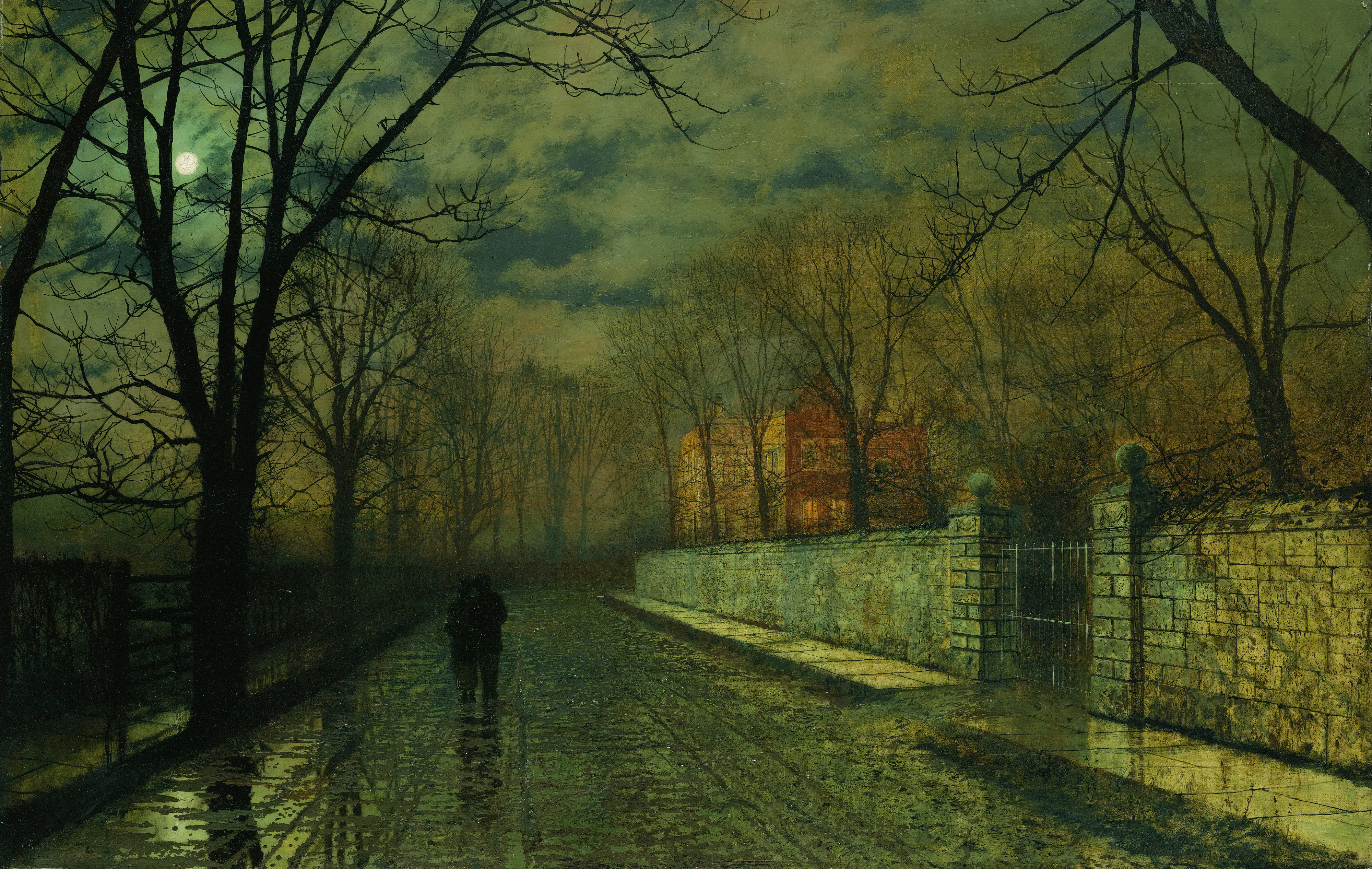 Грустная картина. Джон Эткинсон Гримшоу (John Atkinson Grimshaw), (1836-1893). Джон Эткинсон Гримшоу пейзажи. Гримшоу Джон Аткинсон картины. Джон Гримшоу художник.