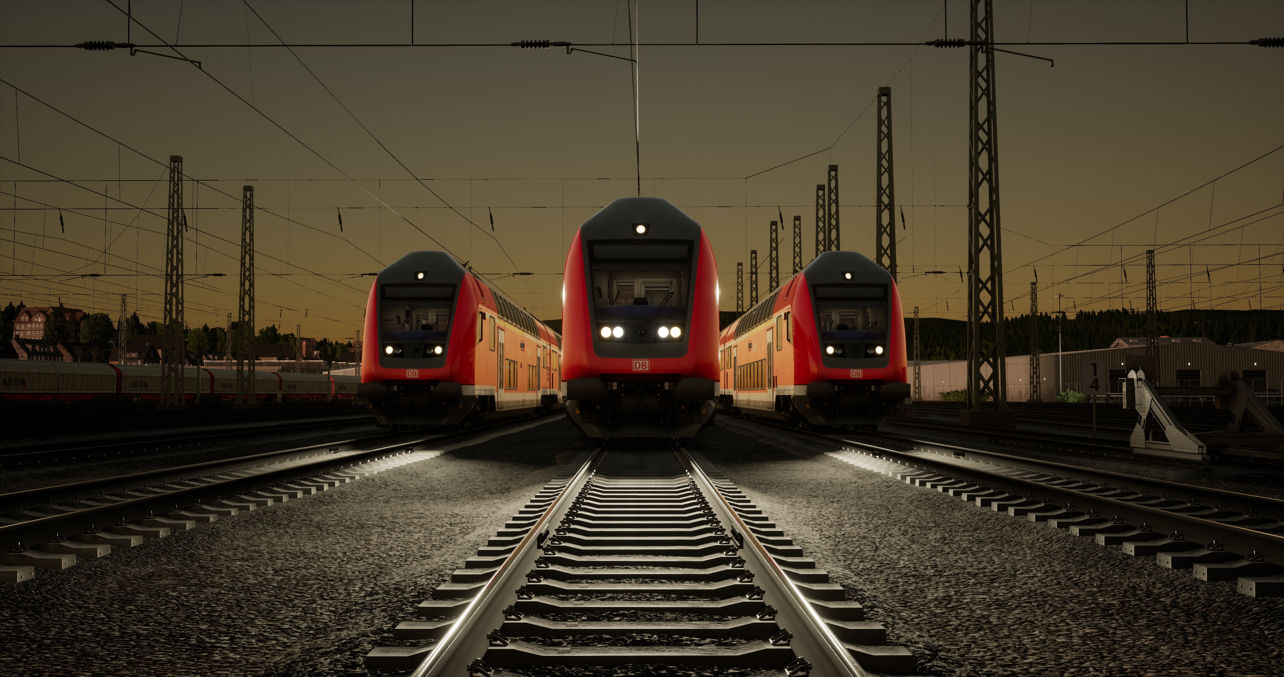 Обои Поезда, Germany, Trains, Locomotives, Train Sim World 2020 на телефон  и рабочий стол, раздел игры, разрешение 4096x2160 - скачать