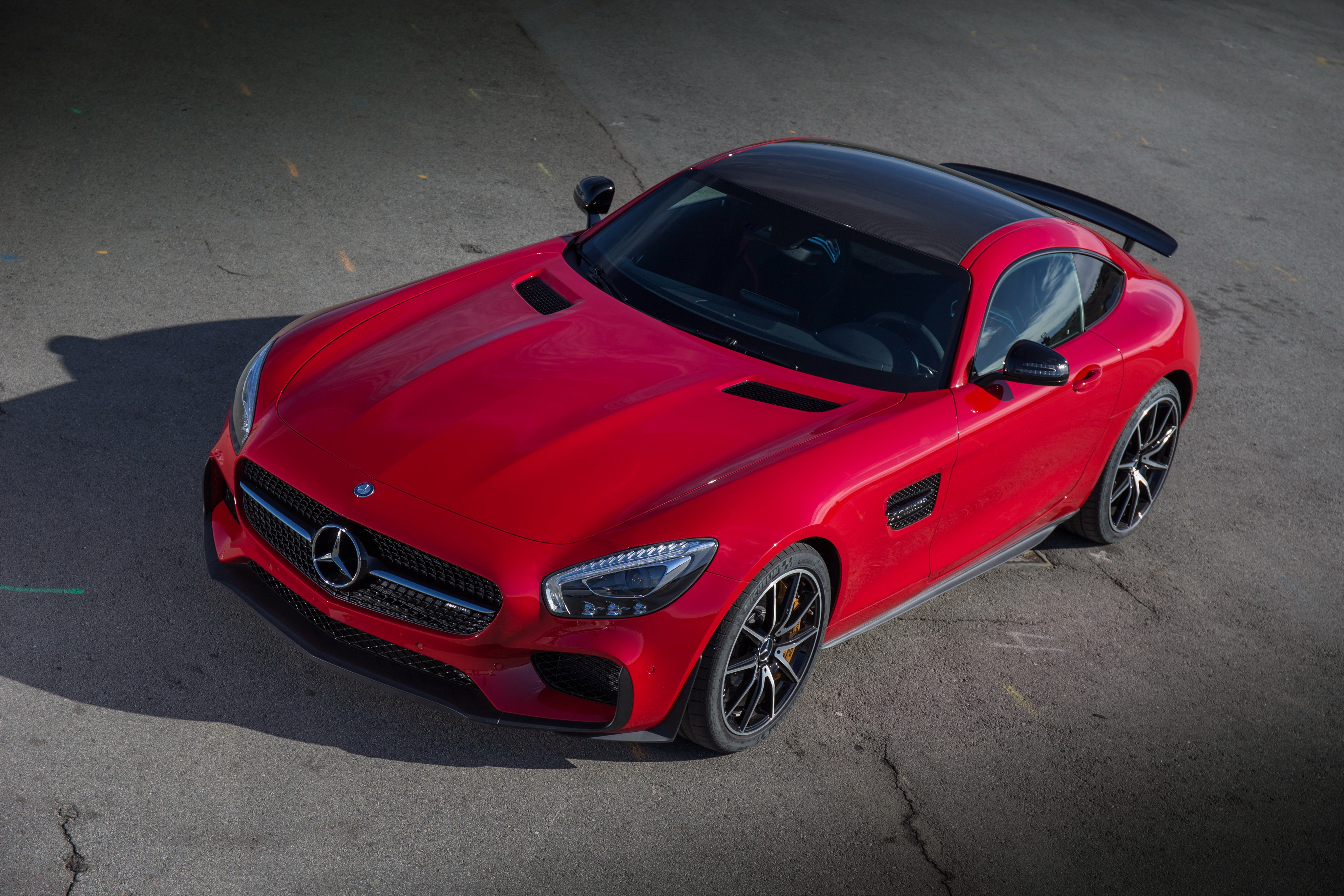 Mercedes AMG gt Red Chrome