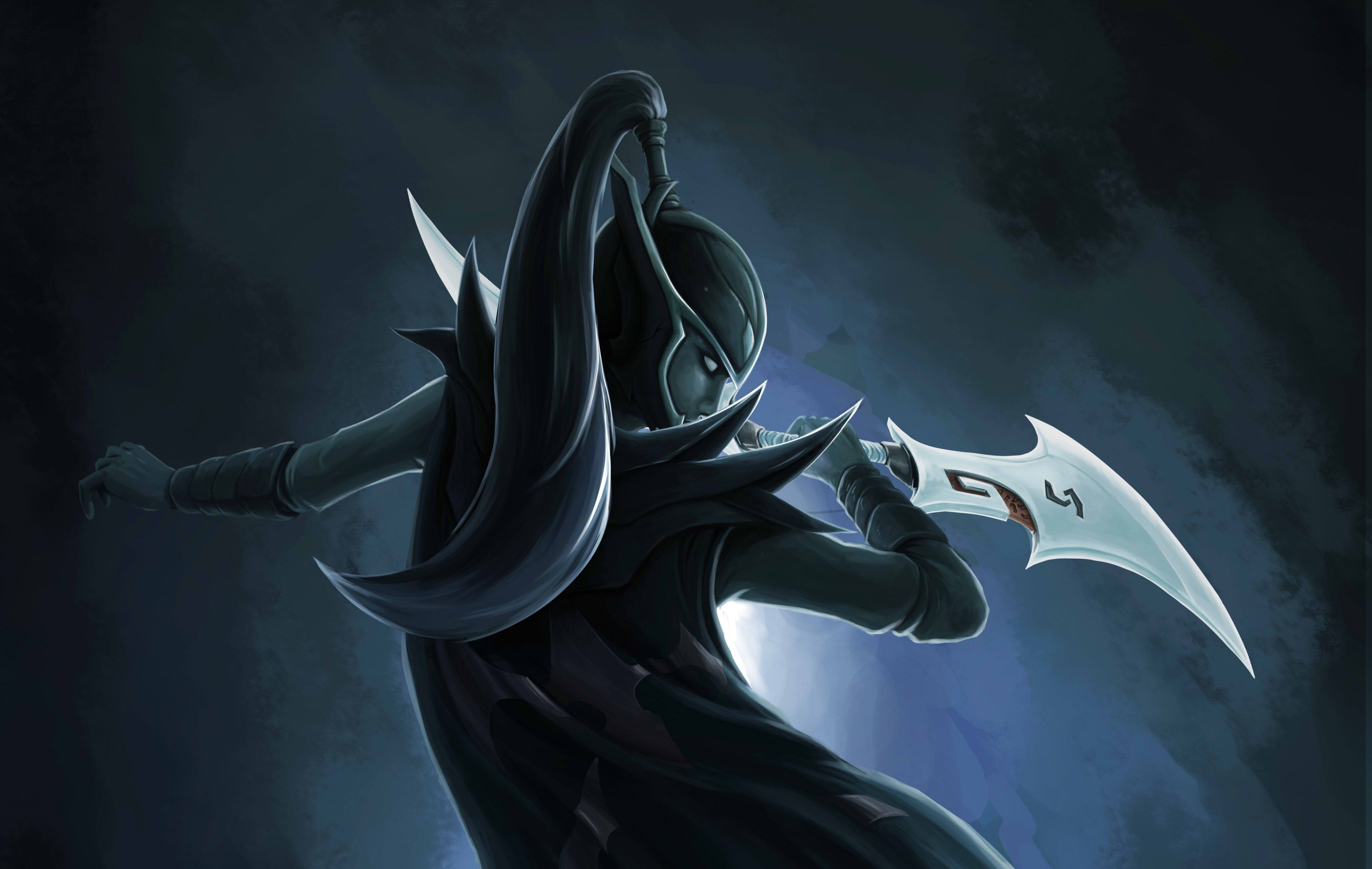 Phantom Assassin arts Dota 2