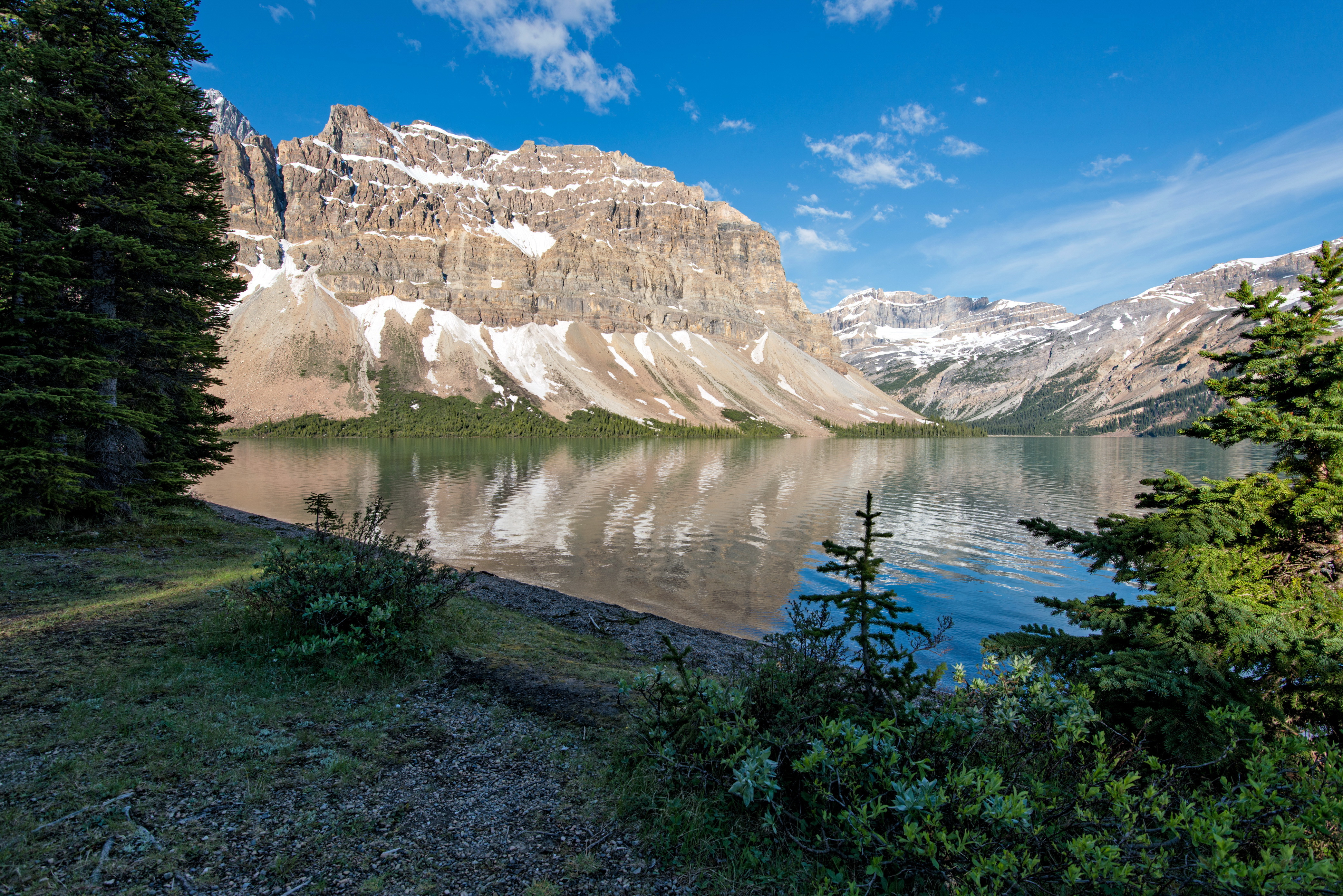 Природа 34. Озеро Банф. Скалистые горы Португалии. Banff National Park & the Rocky Mountains. Гора Тарн.