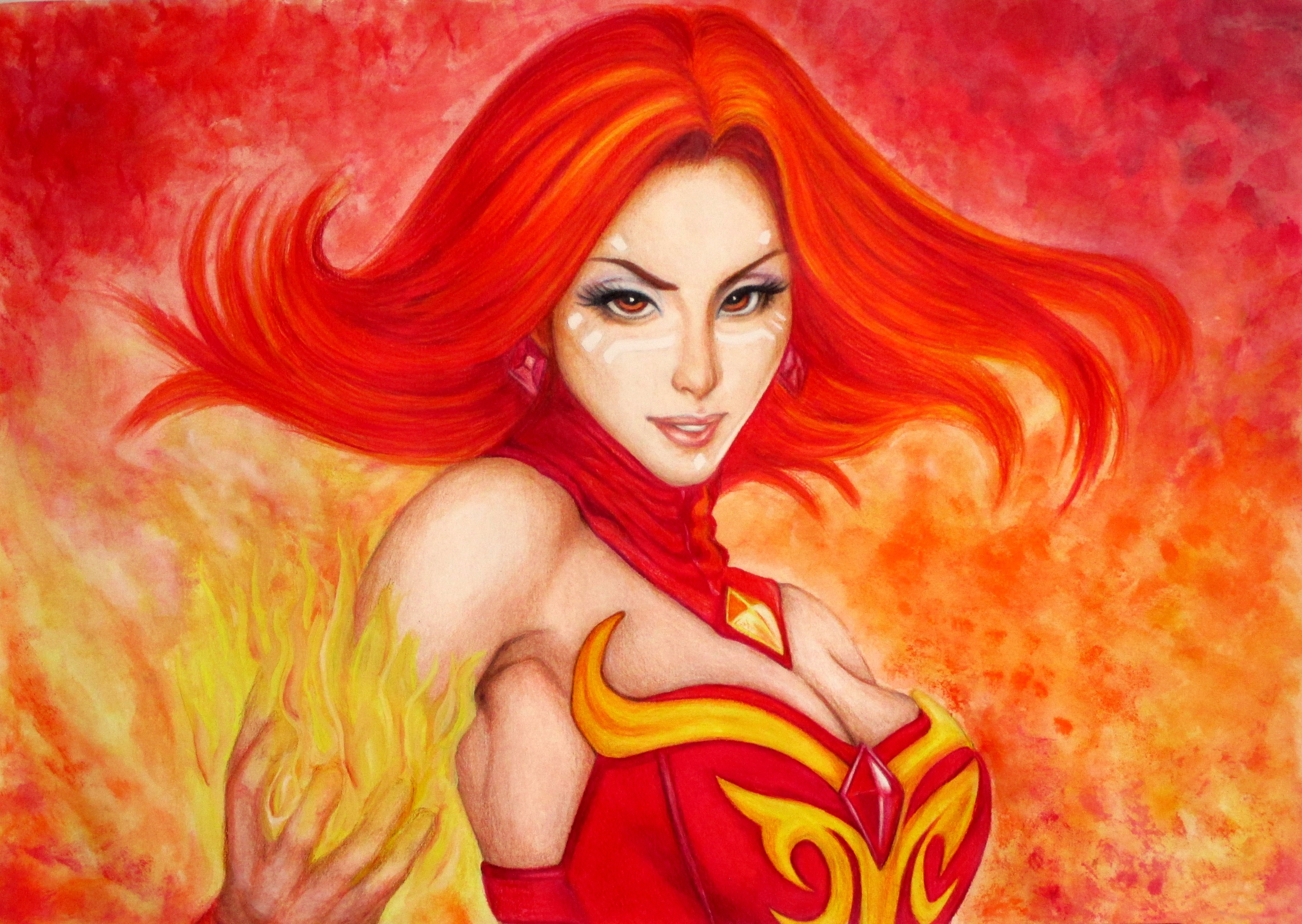 Lina dota art фото 91