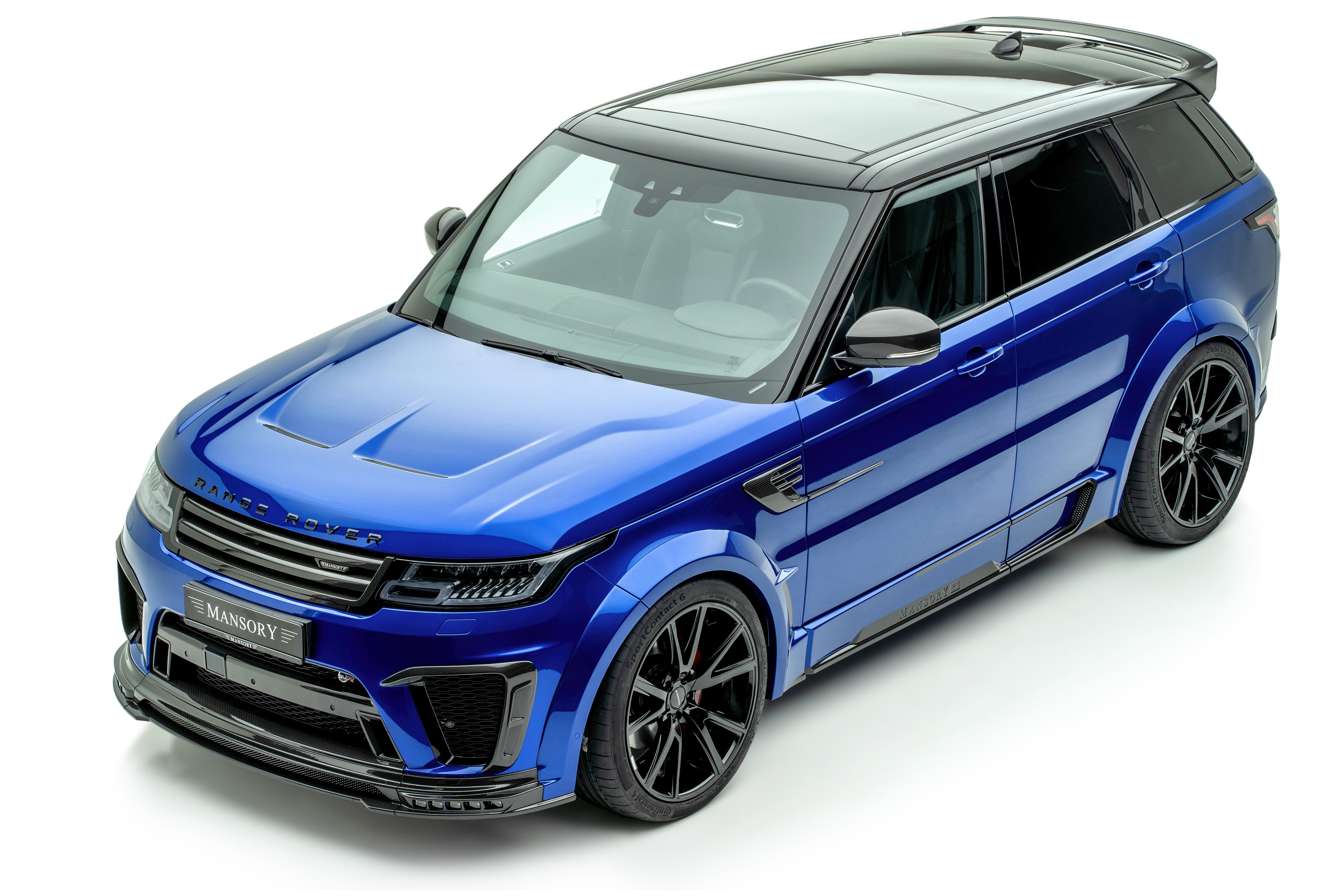 Обои авто, синий, Land Rover, Range Rover, Mansory на телефон и рабочий  стол, раздел land rover, разрешение 4500x3000 - скачать