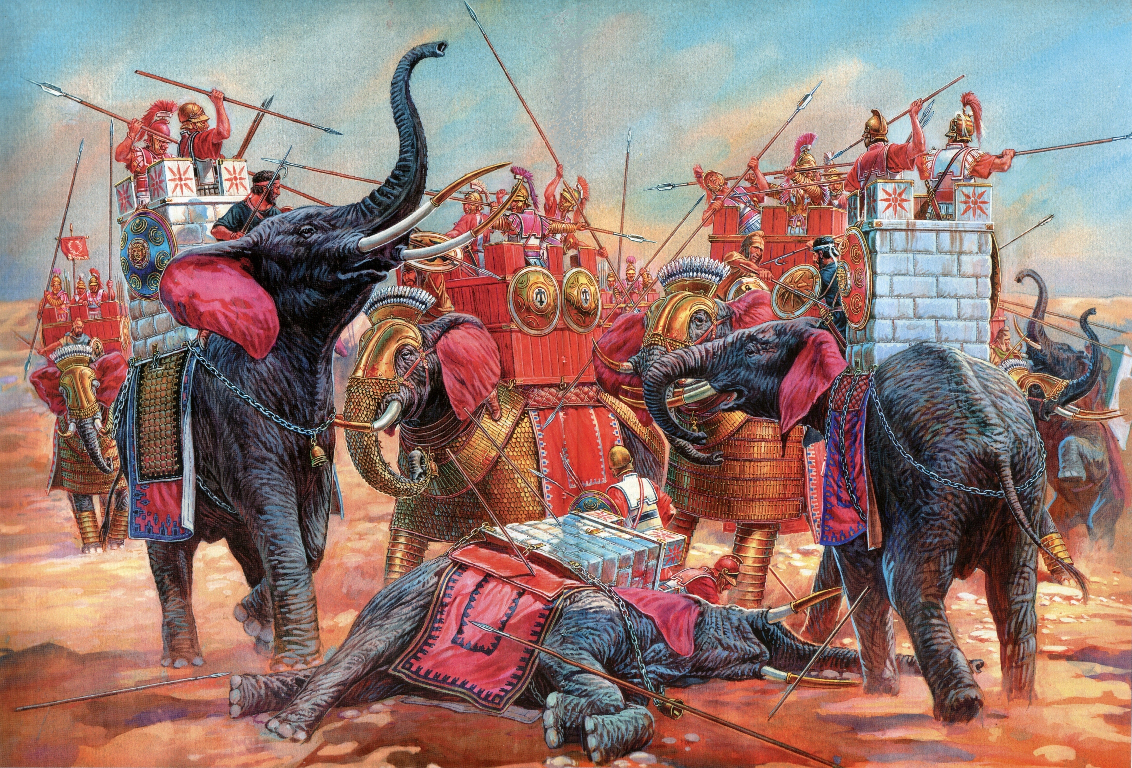 Завоевал ли македонский индию. Битва при рафии (217 г. до н.э.). Битва при рафии 217 до н э.
