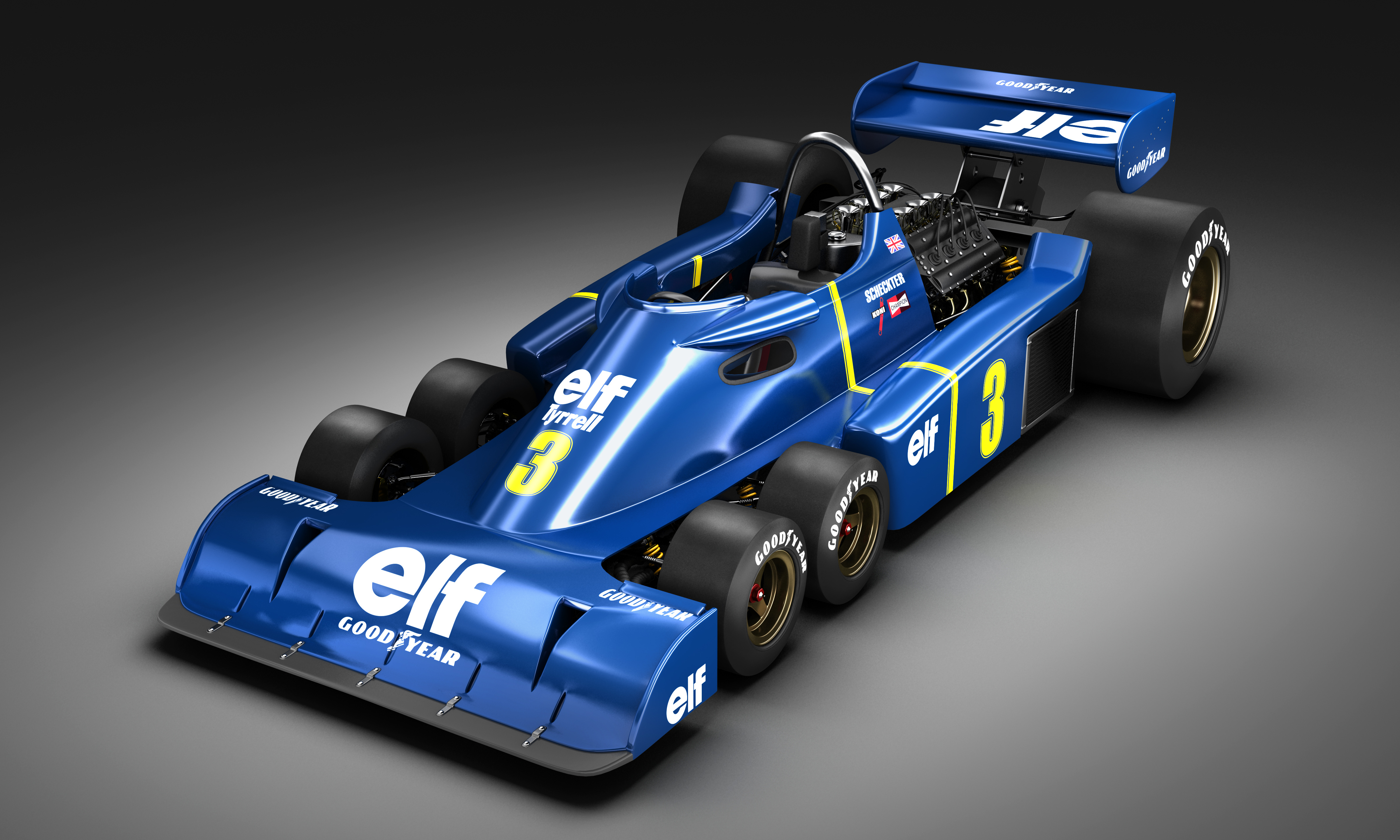 Том ф 1 6. 6 Колесный Болид f1. Formula 1 Болиды. Tyrrell p34. Болид f1.